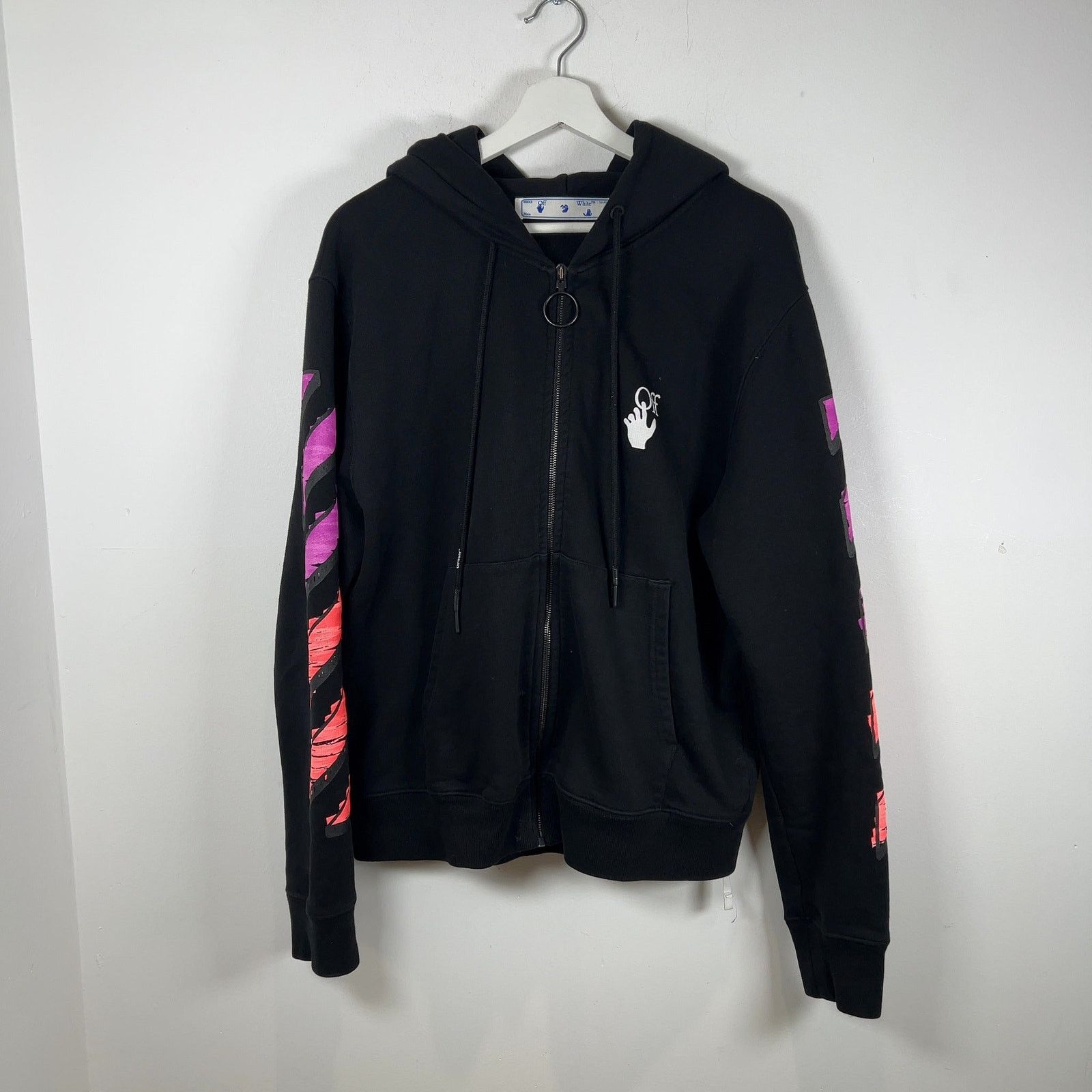 Off-White Off-white Wizard and Cat slim zip hoodie | Grailed