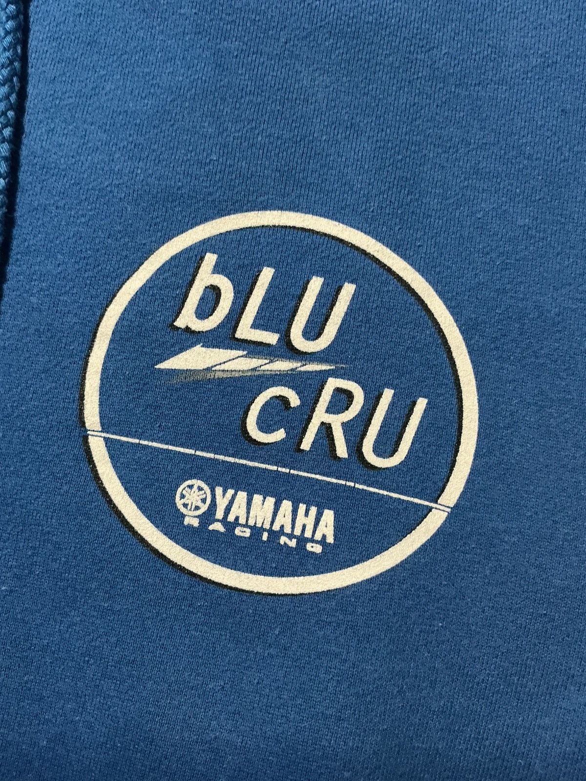 Yamaha Yamaha Racing Blu Cru Motorsports MX Dirt Bike Zip Hoodie Size US M / EU 48-50 / 2 - 6 Thumbnail