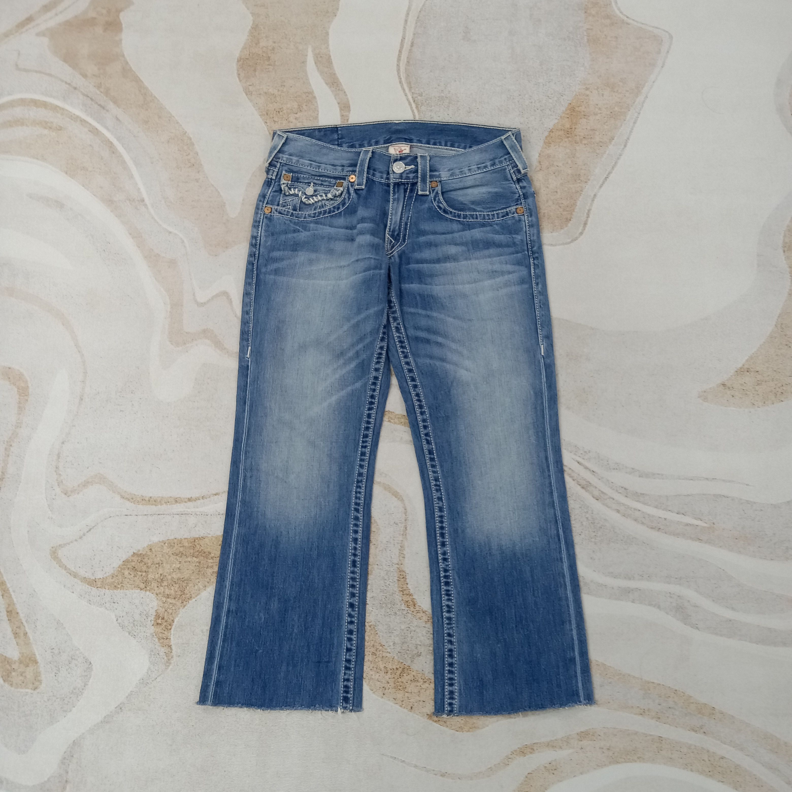 True Religion True Religion USA Bootcut Denim Jeans C258N23 Size US 33 - 5 Thumbnail