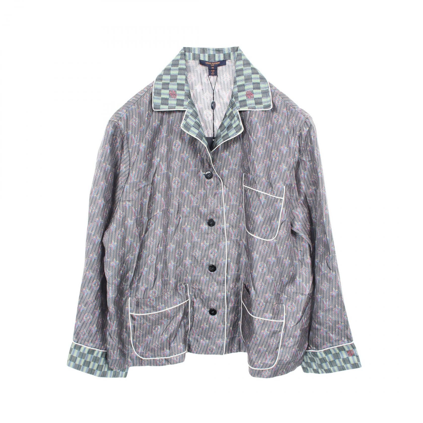 Louis Vuitton Louis Vuitton Louis Vuitton Monogram Silk Top Textile Lounge & Sleepwear DUTY FREE for USA Size ONE SIZE - 1 Thumbnail