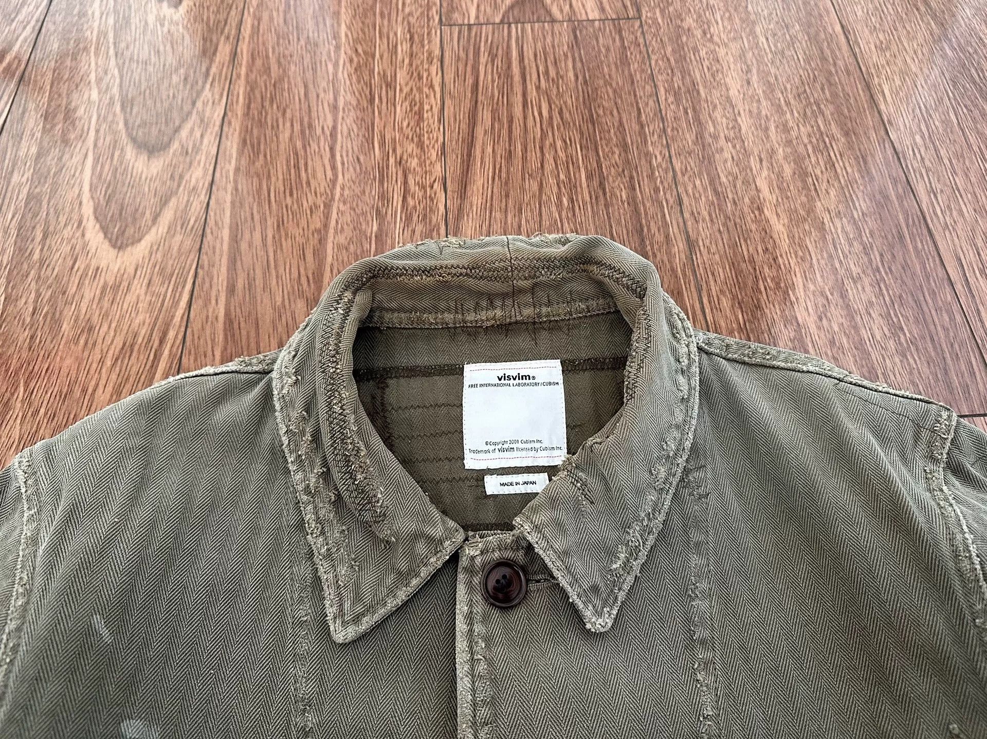 Visvim VISVIM 18SS BENNY JKT HERRINGBONE Size US M / EU 48-50 / 2 - 3 Thumbnail