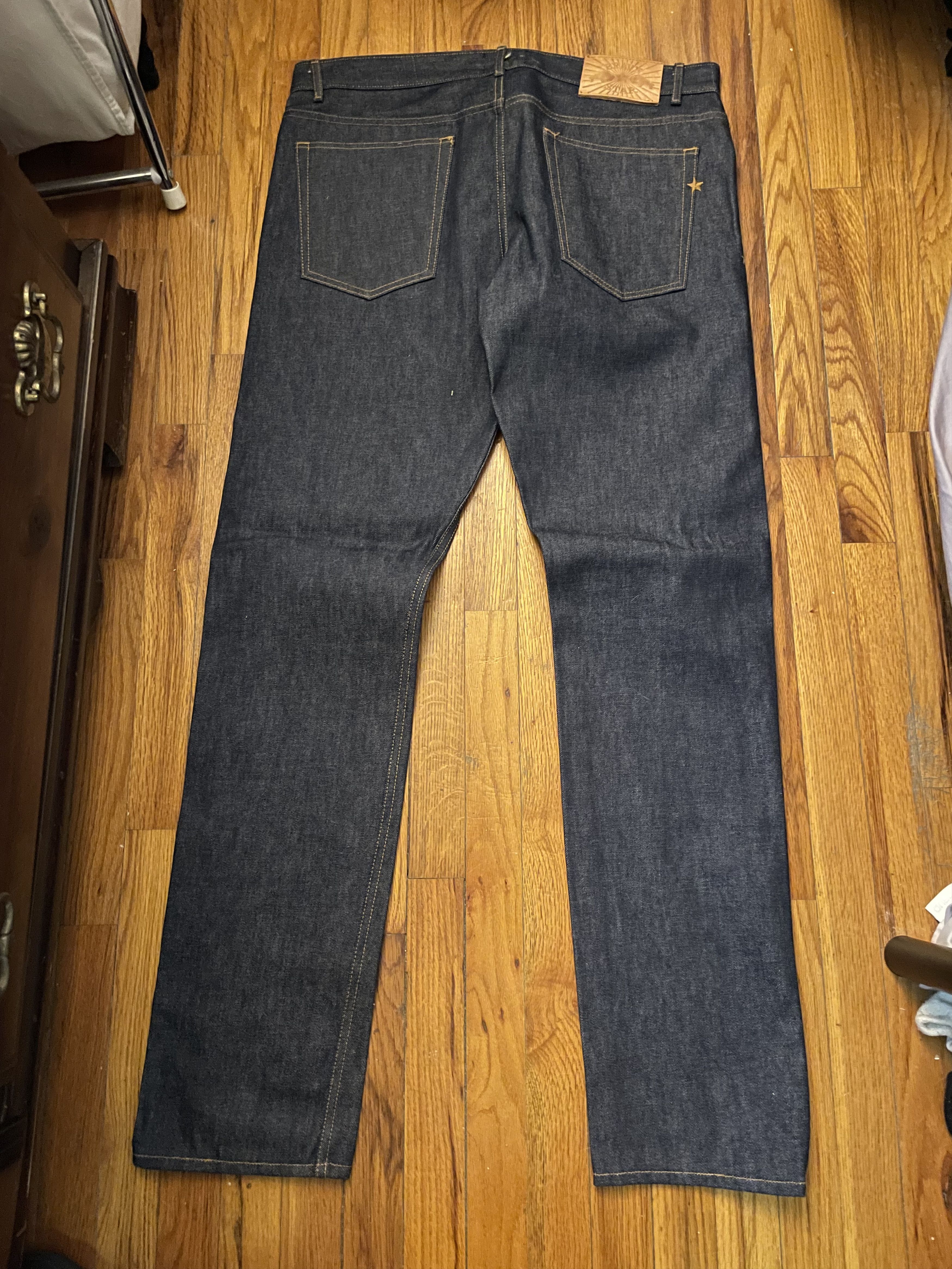 image of Brave Star Selvage Brave Star Golden Handshake Selvage in Denim, Men's (Size 38)