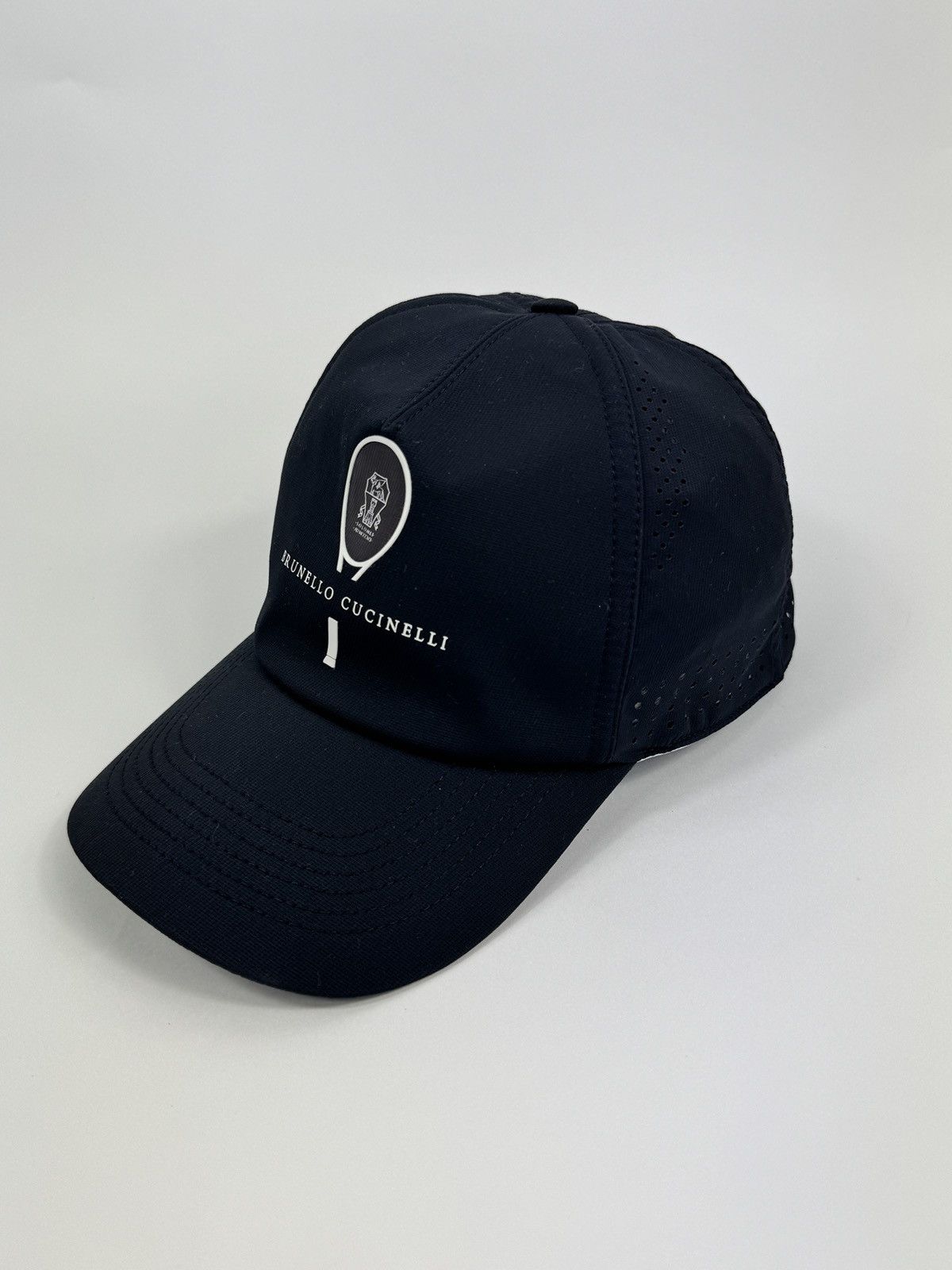 Brunello Cucinelli LOGO PRINT CAP Size ONE SIZE - 3 Thumbnail