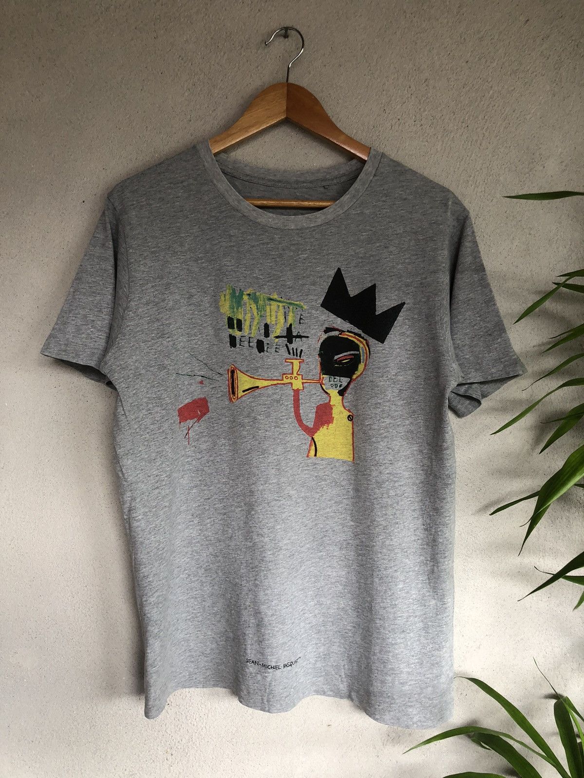 Jean-Michel Basquiat × Uniqlo × Vintage UT Uniqlo X Jean - Michel Basquiat Ghraphic Art Tshirts Size US M / EU 48-50 / 2 - 1 Thumbnail