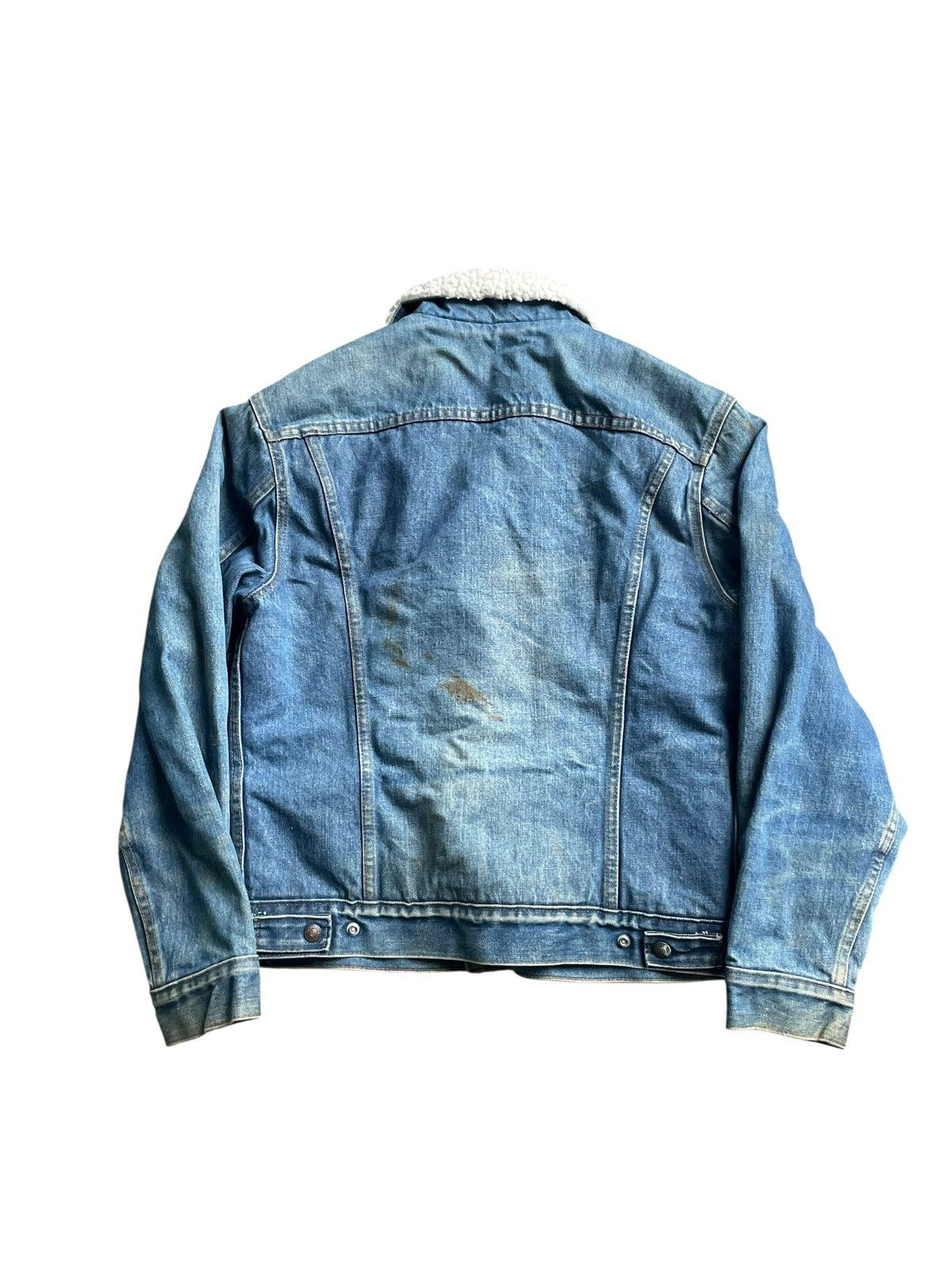 Levi's Vintage 70’s Levis 70605 Sherpa Denim Jacket Size US M / EU 48-50 / 2 - 9 Thumbnail