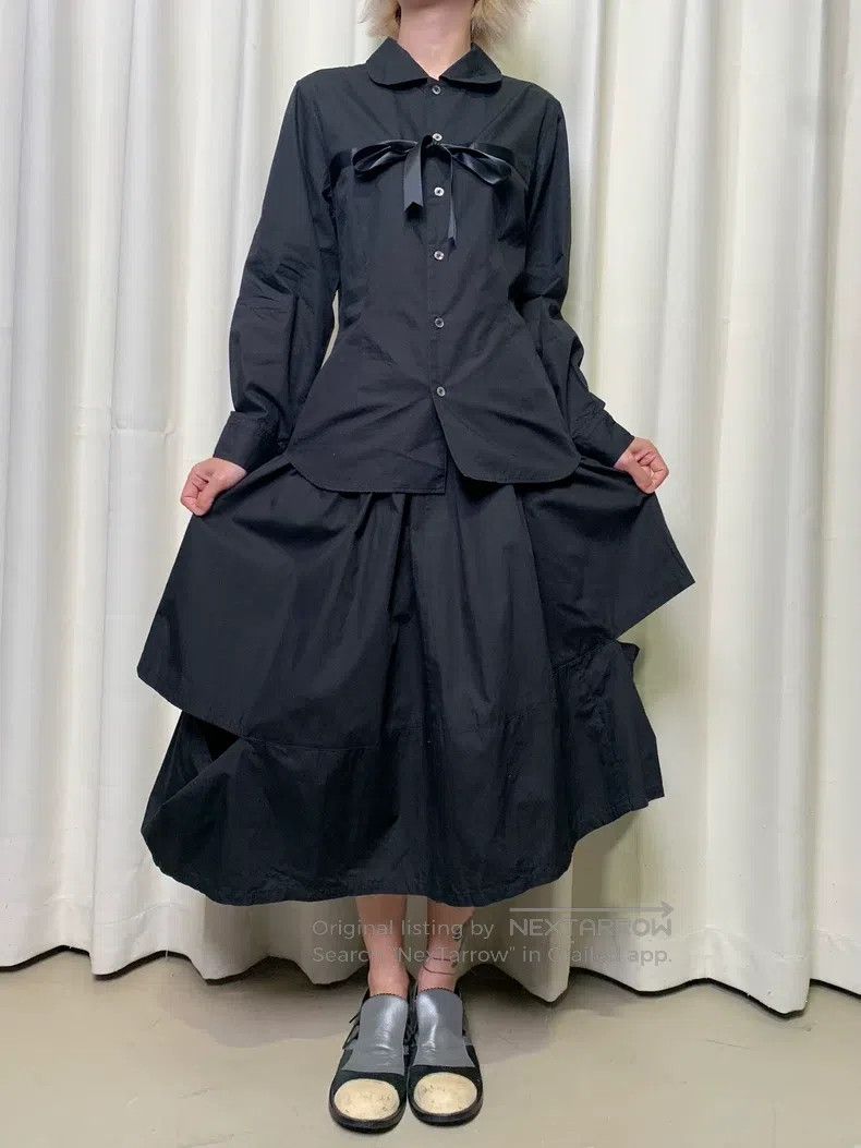 Comme des Garcons Comme Des Garcons size S Cutout Laced Skirt Size 23" - 6 Thumbnail