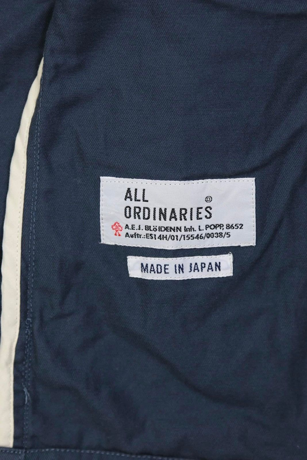Japanese Brand ALL ORDINARIES USN JACKET Size US M / EU 48-50 / 2 - 6 Thumbnail