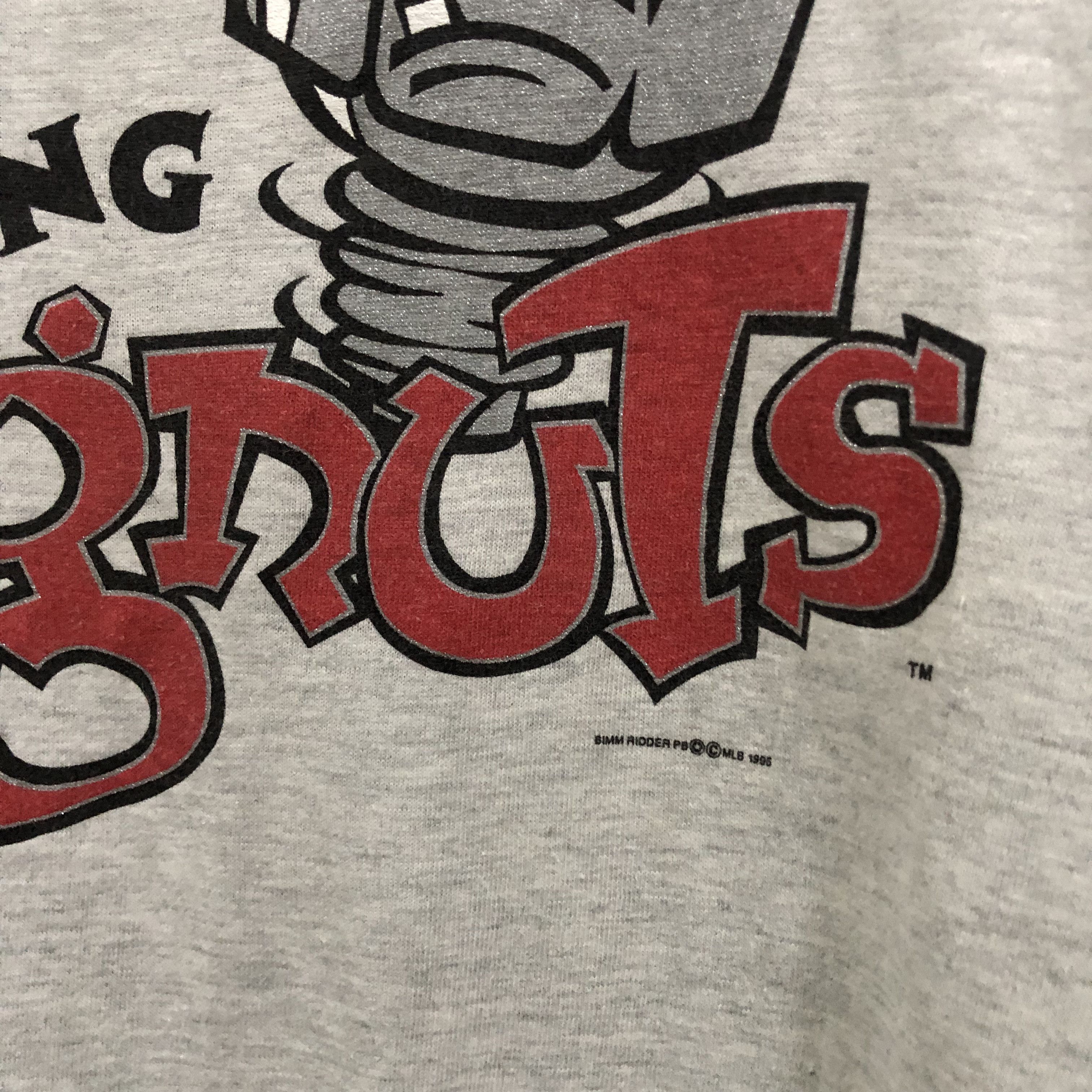 MLB × Vintage Vintage 90s Mlb Lansing Lugnuts tees Size US XL / EU 56 / 4 - 2 Thumbnail