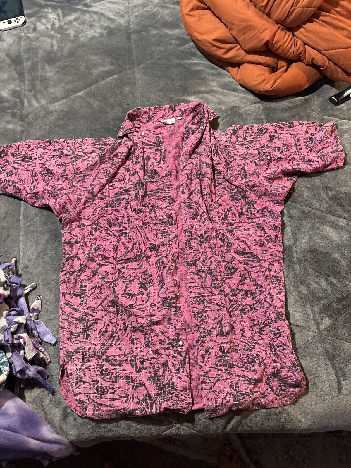Neiman Marcus VINTAGE nieman marcus pink button up Size US XL / EU 56 / 4 - 1 Thumbnail