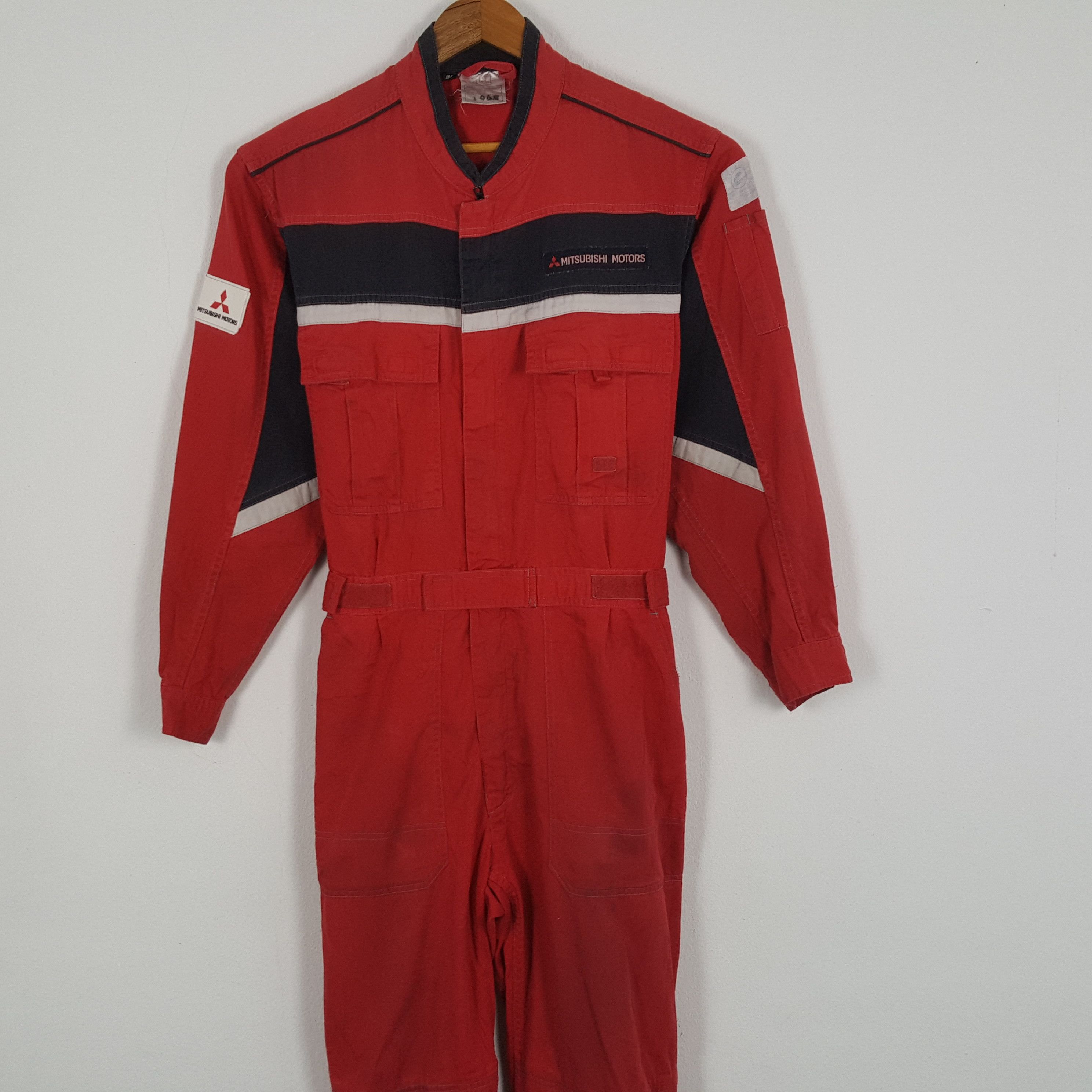 Vintage Vintage MITSUBISHI RALLI ART Motorsports Coverall Jacket Size US M / EU 48-50 / 2 - 5 Thumbnail