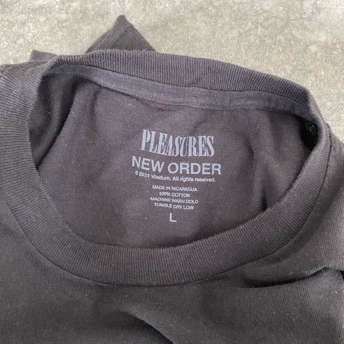 New Order × Pleasures 2021 Pleasures x New Order Power Tee Size US L / EU 52-54 / 3 - 10 Thumbnail