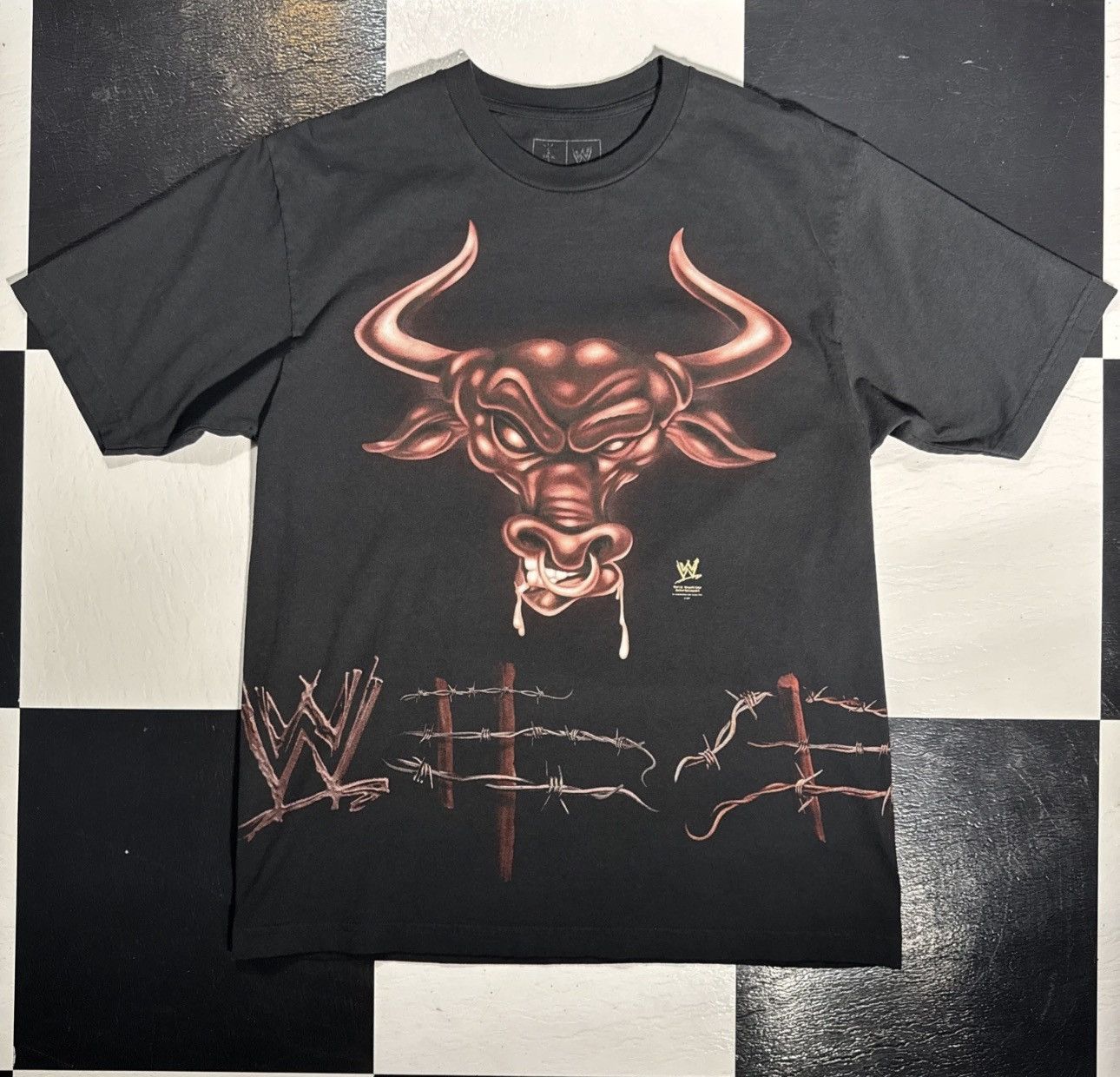 Travis Scott × WWE Size L - Travis Scott X WWE The Rock WrestleMania 41 ...