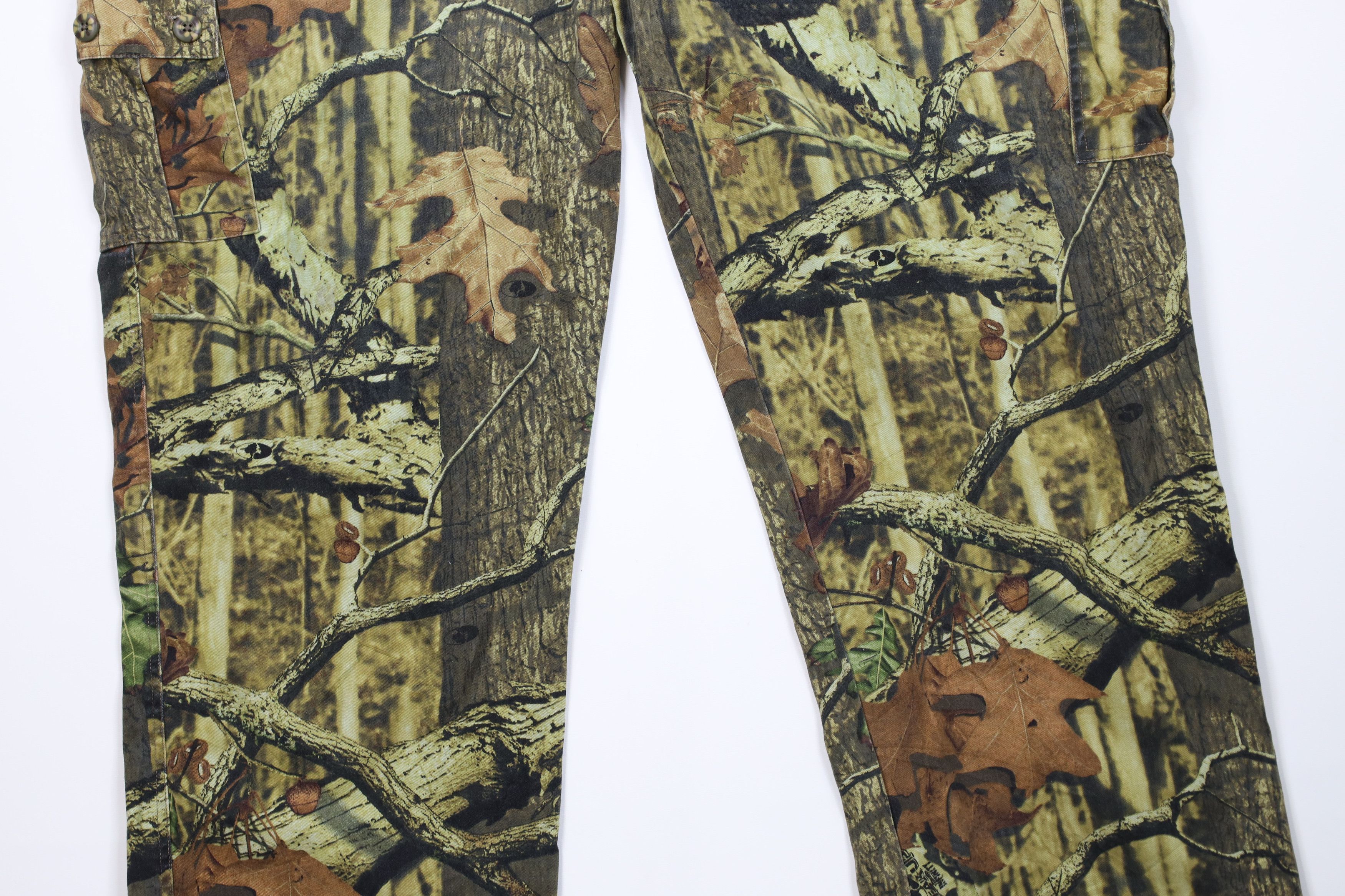 Russell Athletic Vintage Russell Athletic Mossy Oak Camouflage Wide Leg Pants Size US 40 / EU 56 - 3 Thumbnail