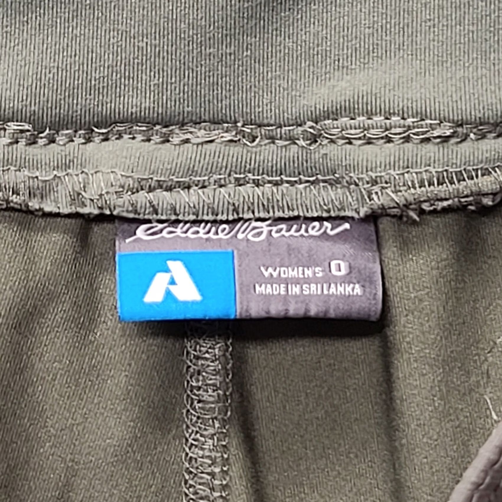 Eddie Bauer Eddie Bauer First Ascent Skirt Womens 0 Skort Regular Fit Lined Cargo Outdoors Green Nylon Spandex Microfiber Pockets Stretch Short Skort Style Size 25" / US 0 / IT 36 - 2 Thumbnail