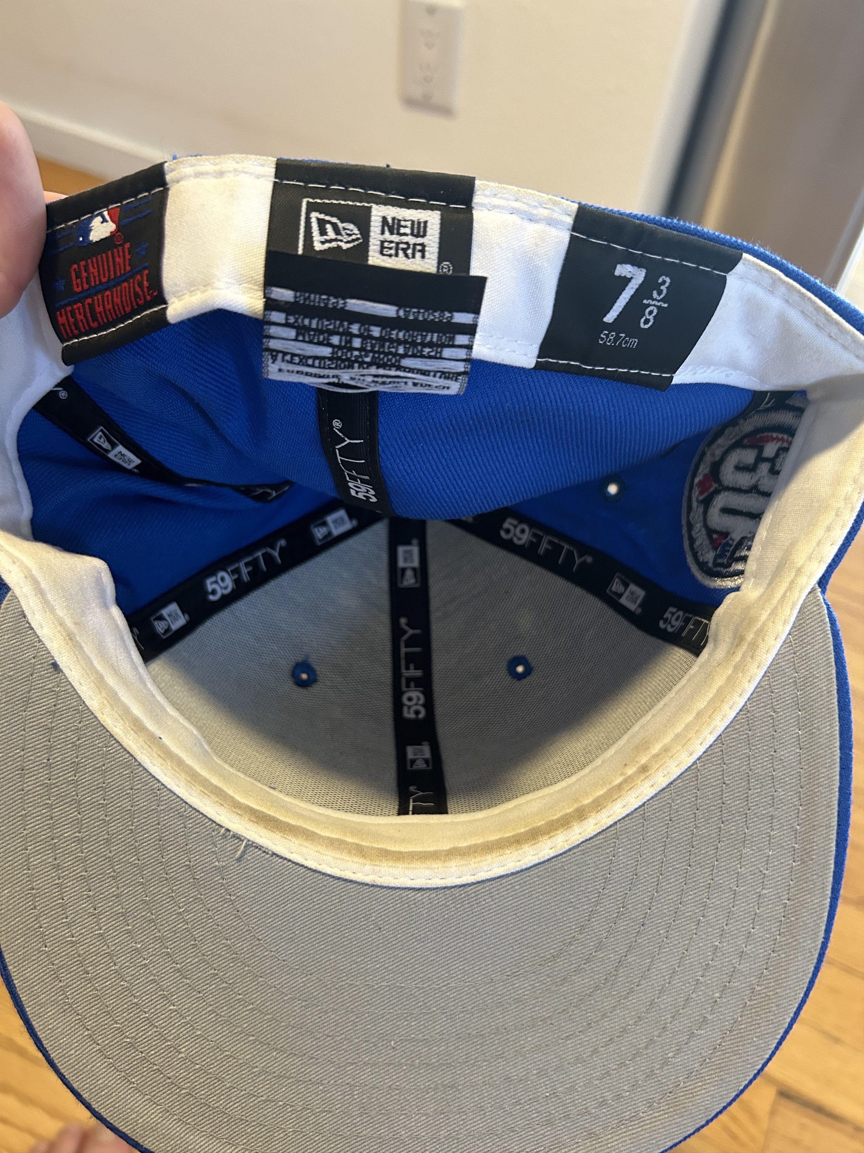 Hat Club Hat Club Toronto Blue Jays Fitted 7 3/8 - 30th Season Patch Size ONE SIZE - 4 Thumbnail