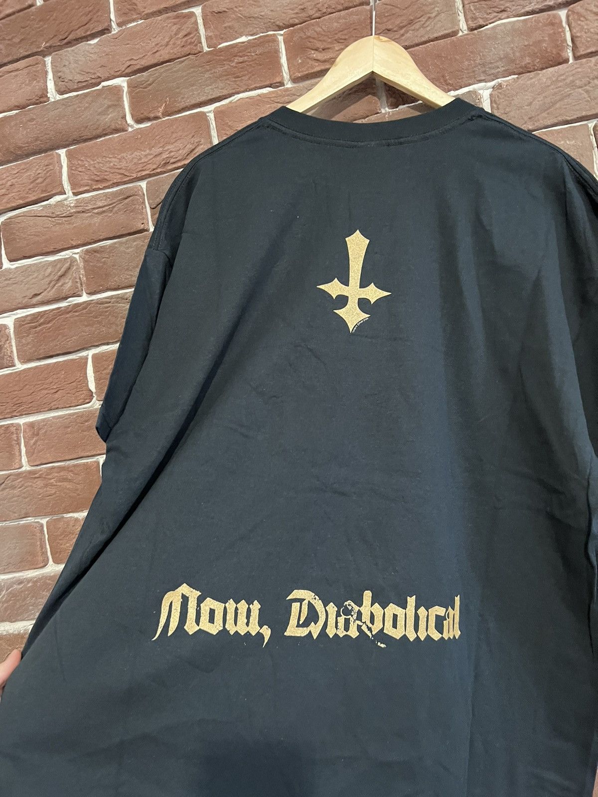 Band Tees Rare Vintage 00s Satyricon Diabolical Black Metal Band Tee Size US XL / EU 56 / 4 - 5 Thumbnail