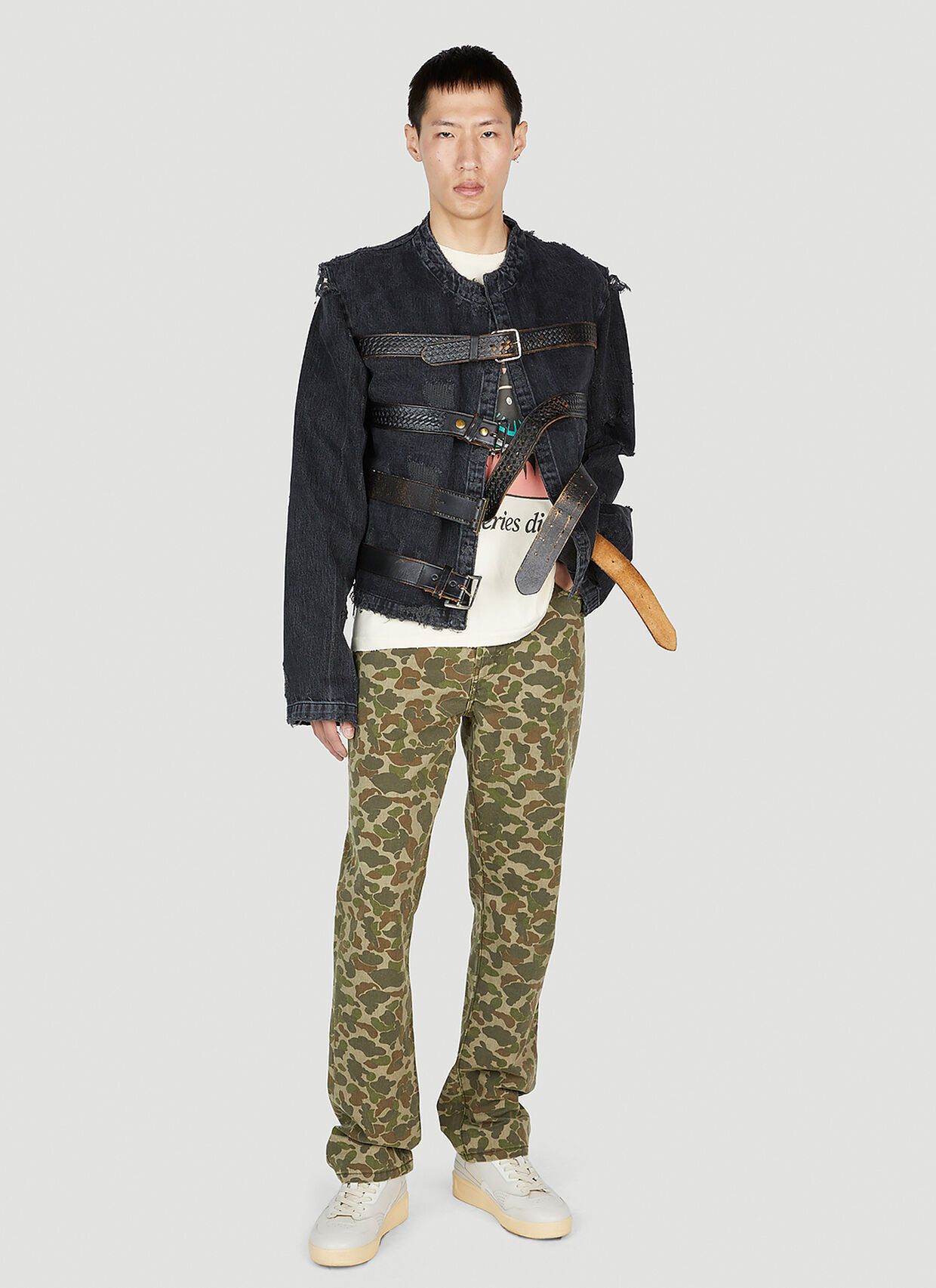Gallery Dept. o1mle0825 Road Camo 5001 Jeans in Multicolor Size US 32 / EU 48 - 2 Thumbnail