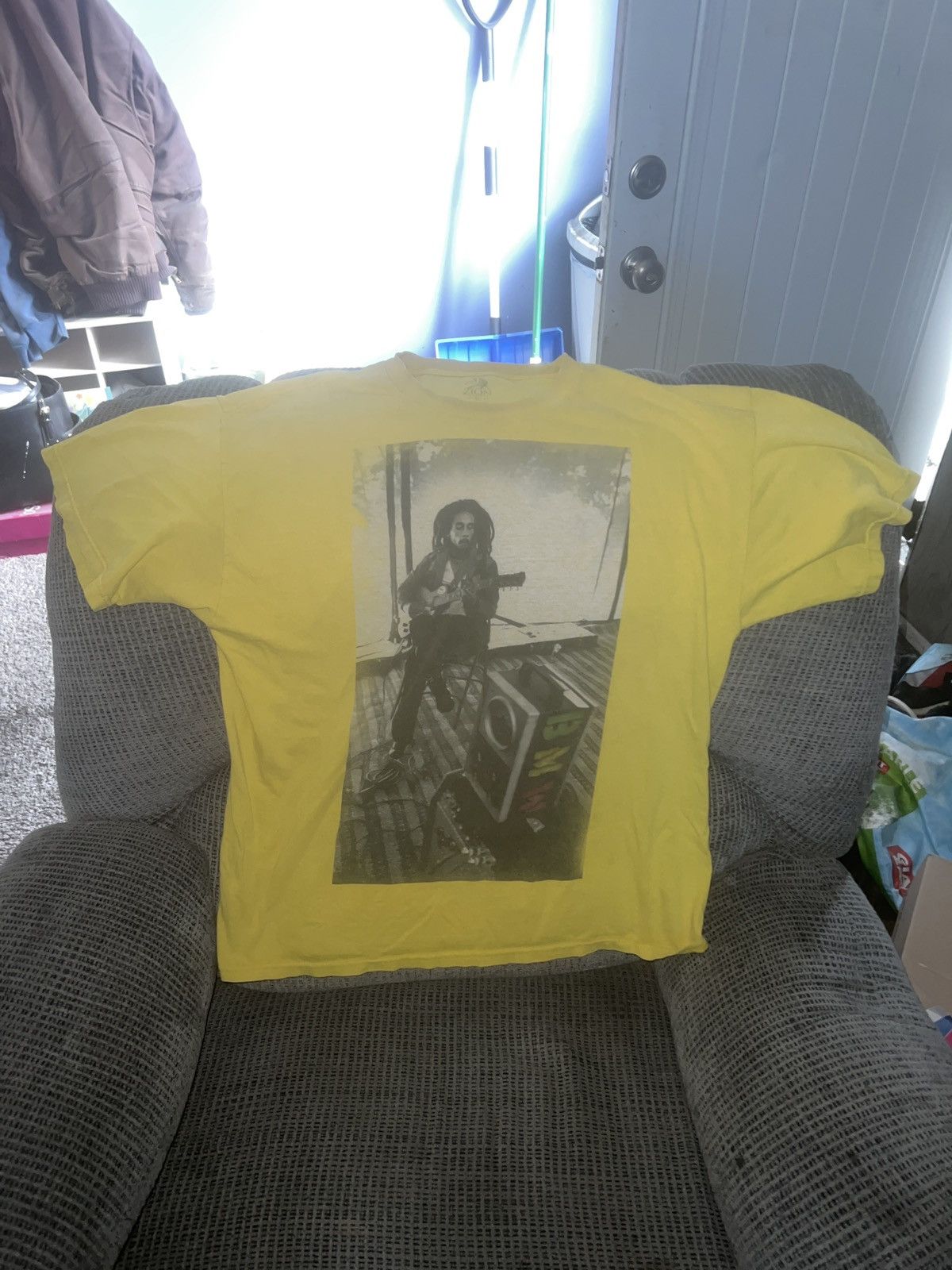 Bob Marley Zion Rootswear Bob Marley Tee Size US XL / EU 56 / 4 - 1 Thumbnail