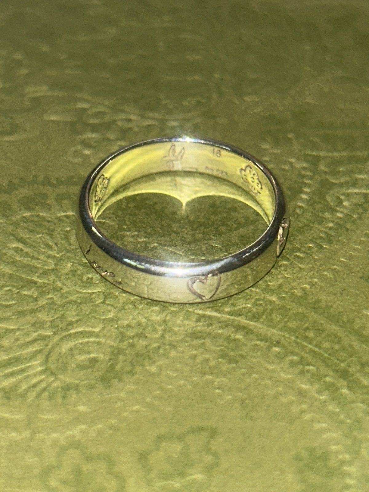 Gucci Gucci Blind for Love Ring Silver Ag 925 455247 Size ONE SIZE - 7 Thumbnail