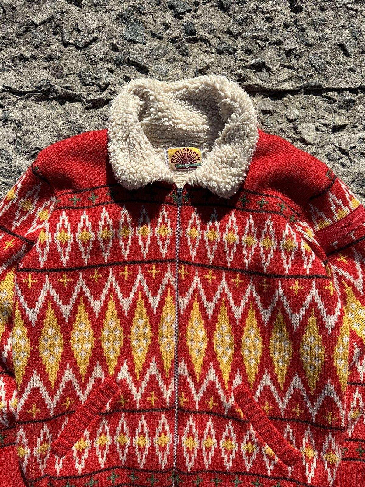 Marithe + Francois Girbaud × Vintage Vintage 80s Marithe Francois Girbaud x Maillaparty Sweater Size US L / EU 52-54 / 3 - 3 Thumbnail