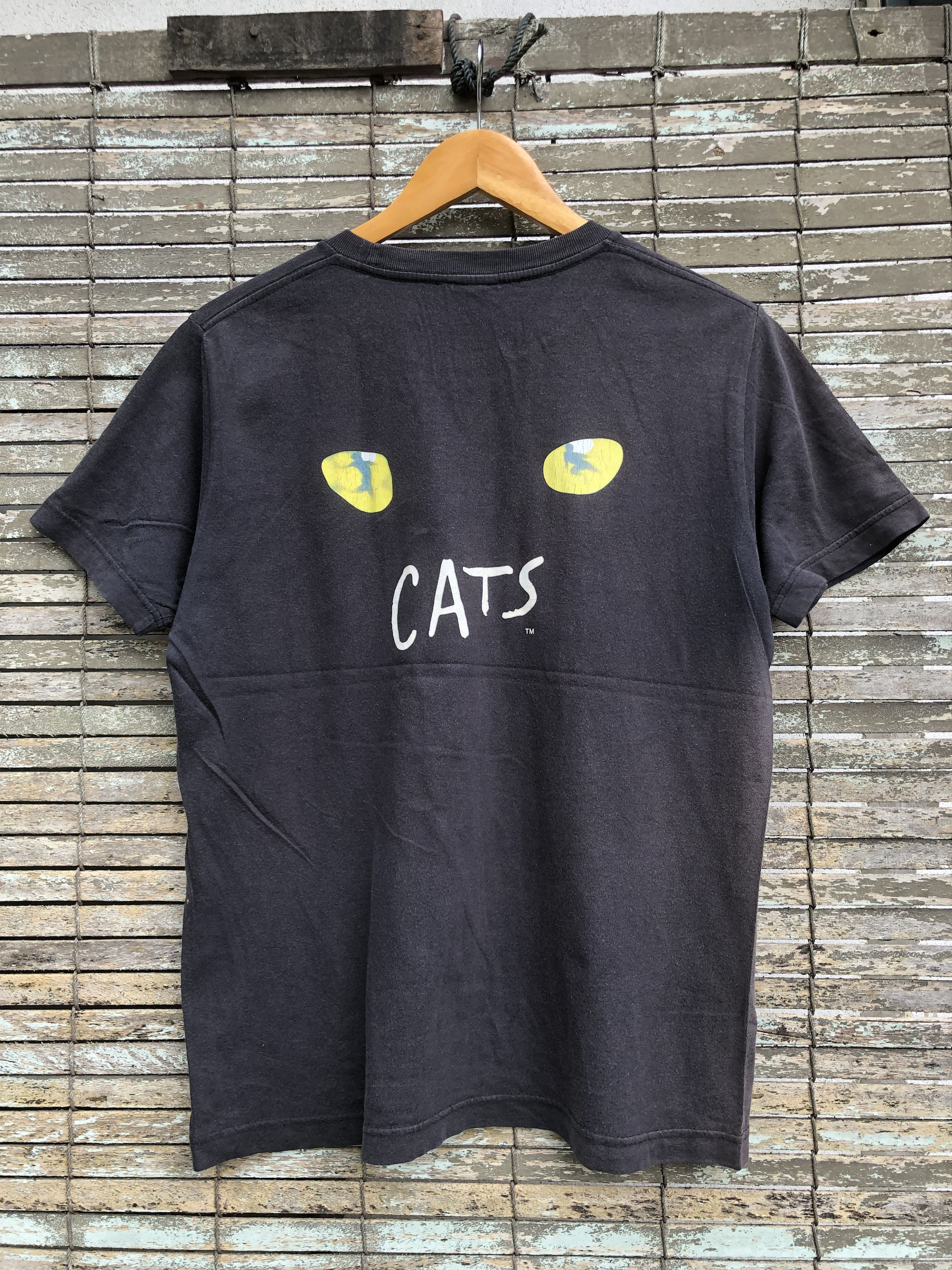Vintage Vintage Sunfaded Cats Musical Fantasy Film Tshirt Size US M / EU 48-50 / 2 - 1 Thumbnail