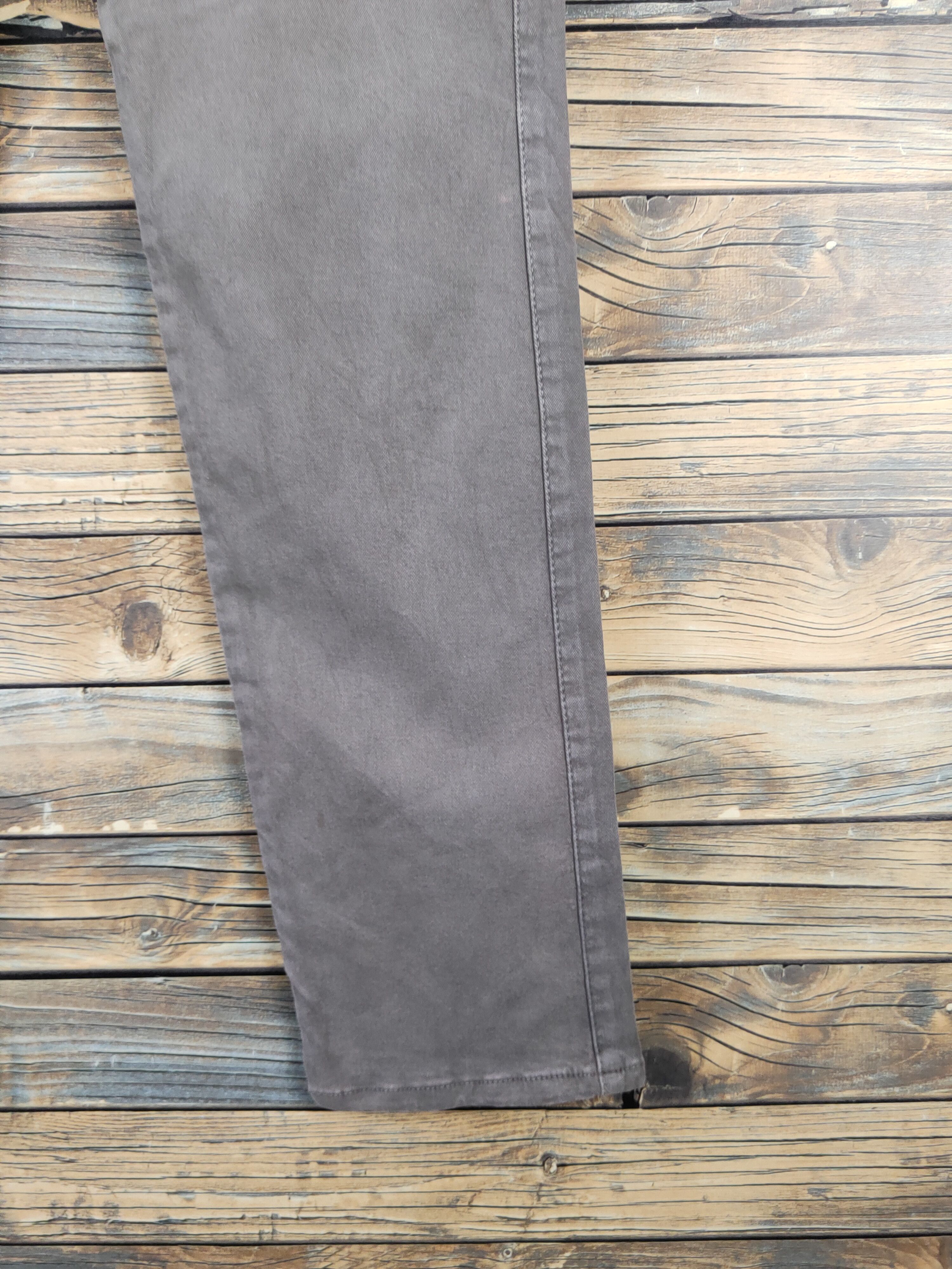 Japanese Brand DL Dcustom Dark Gray Faded Multipocket Cargo Pants #306 Size US 33 - 6 Thumbnail