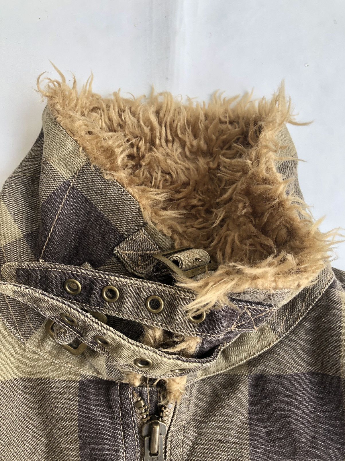If Six Was Nine × Japanese Brand × Le Grande Bleu (L.G.B.) Japanese Brand Fur Zipper Jacket Ifsixwasnine LGB Style Size US L / EU 52-54 / 3 - 6 Thumbnail