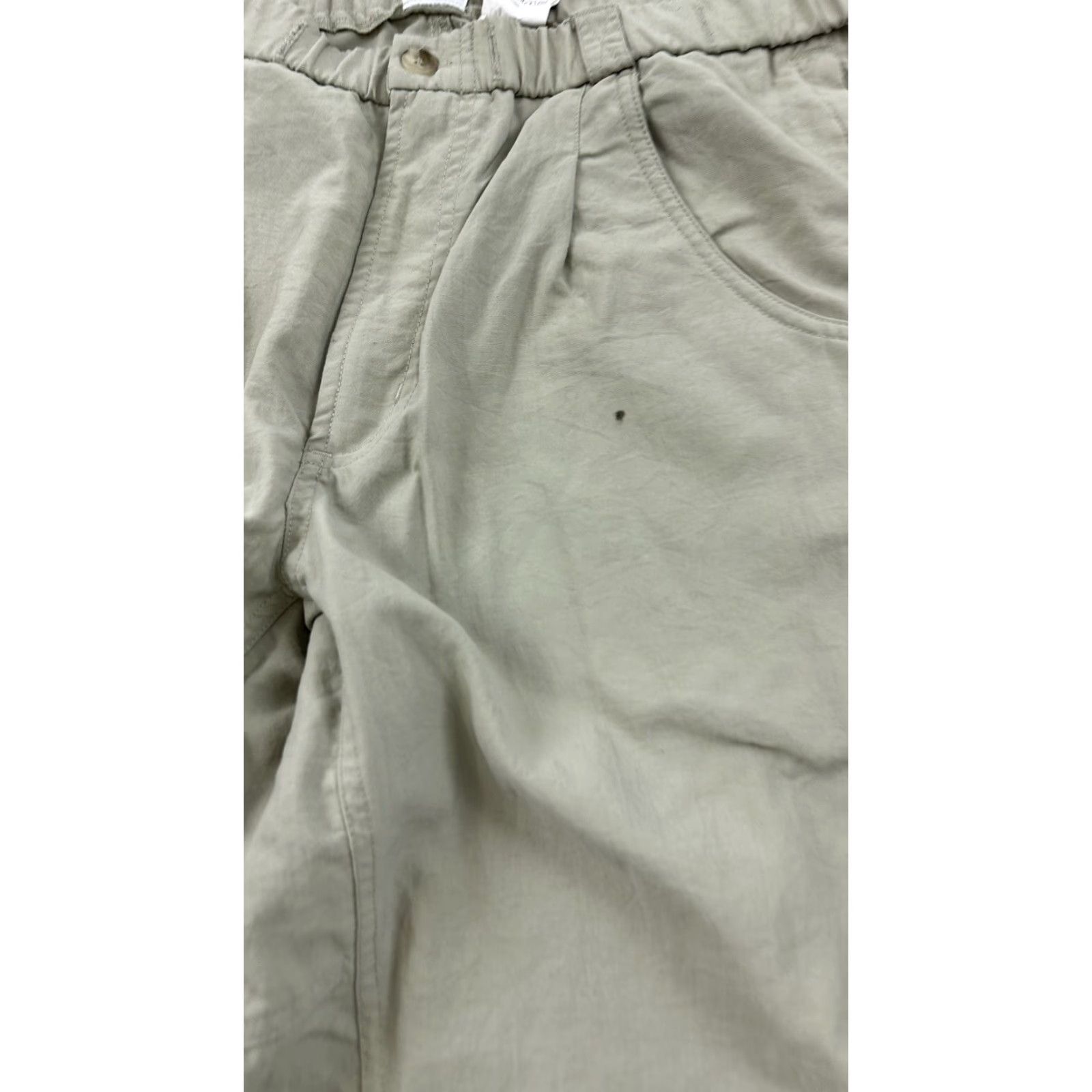 Vintage VINTAGE Columbia Hiking Pants Womens L Beige Khaki Missing Belt Flaws Size 36" / US 14 / IT 50 - 3 Thumbnail