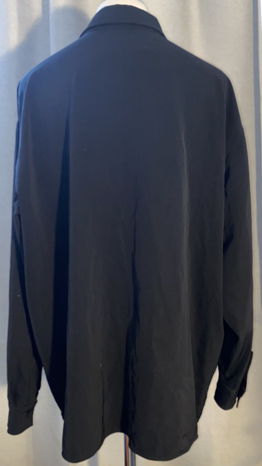 Balenciaga Balenciaga - Button Up Shirt - Black - Size 42 Size M / US 6-8 / IT 42-44 - 7 Thumbnail
