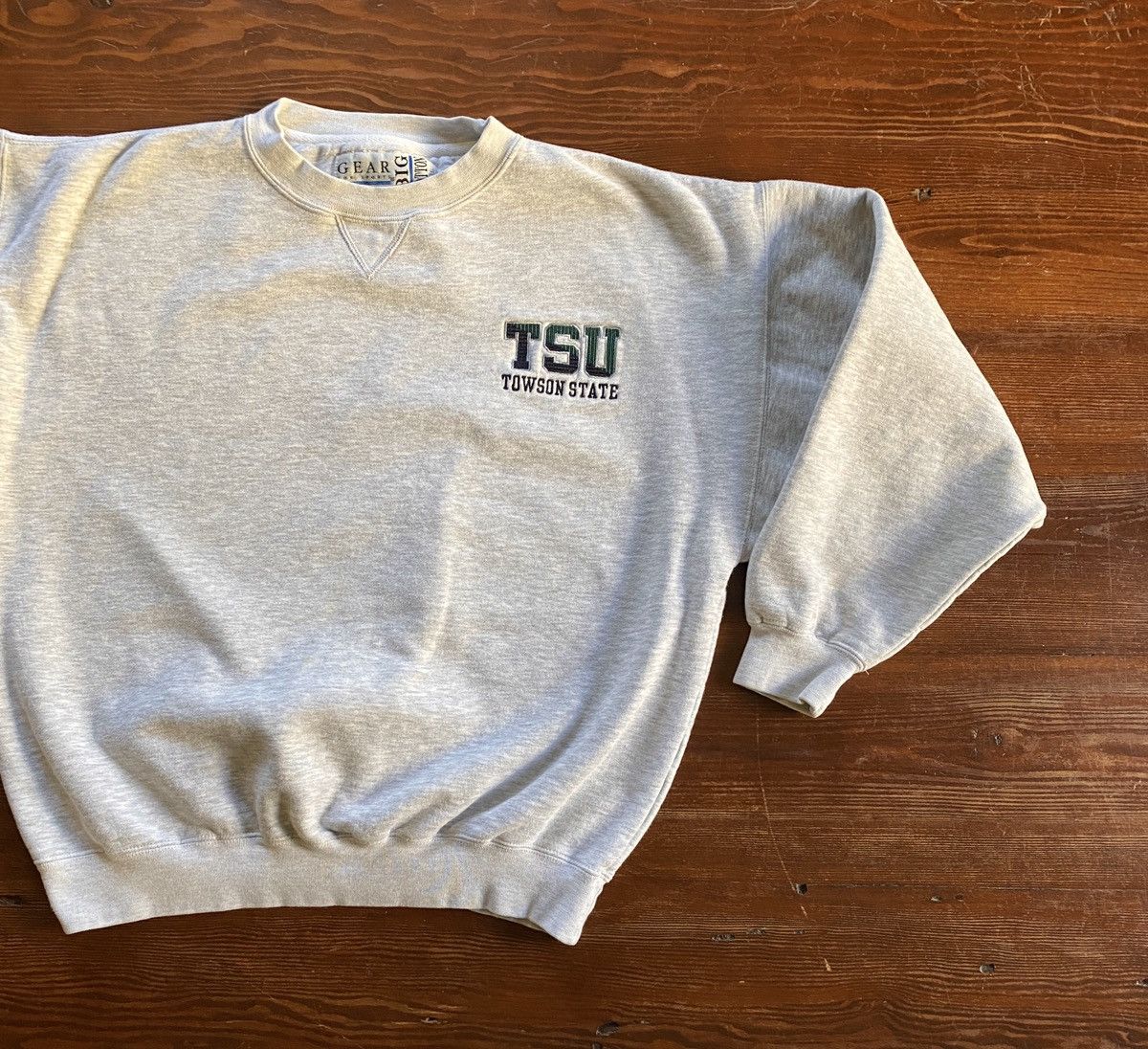 Gear for Sports Vintage 90’s Towson State University Crewneck Sweatshirt Size US S / EU 44-46 / 1 - 1 Thumbnail
