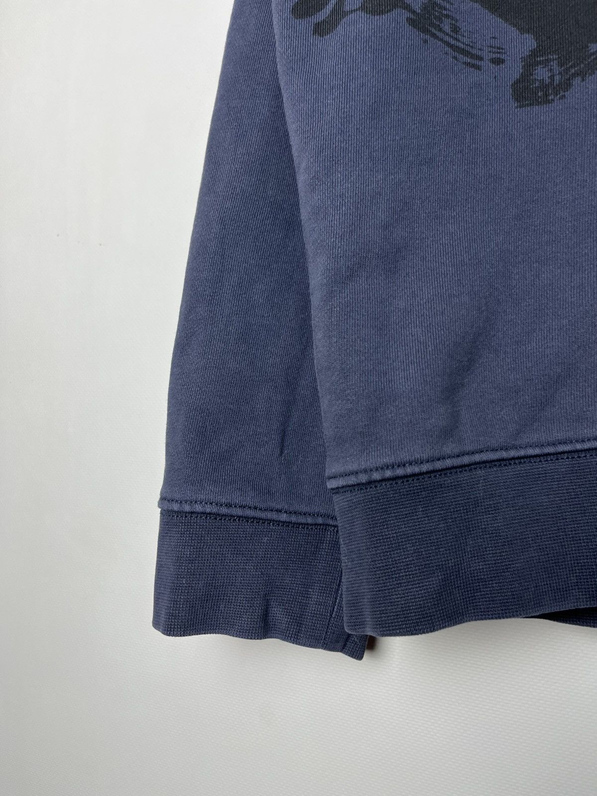 Alexander McQueen Alexander McQueen MCQ Dark Blue Crewneck Logo Sweatshirt Size US XL / EU 56 / 4 - 6 Thumbnail