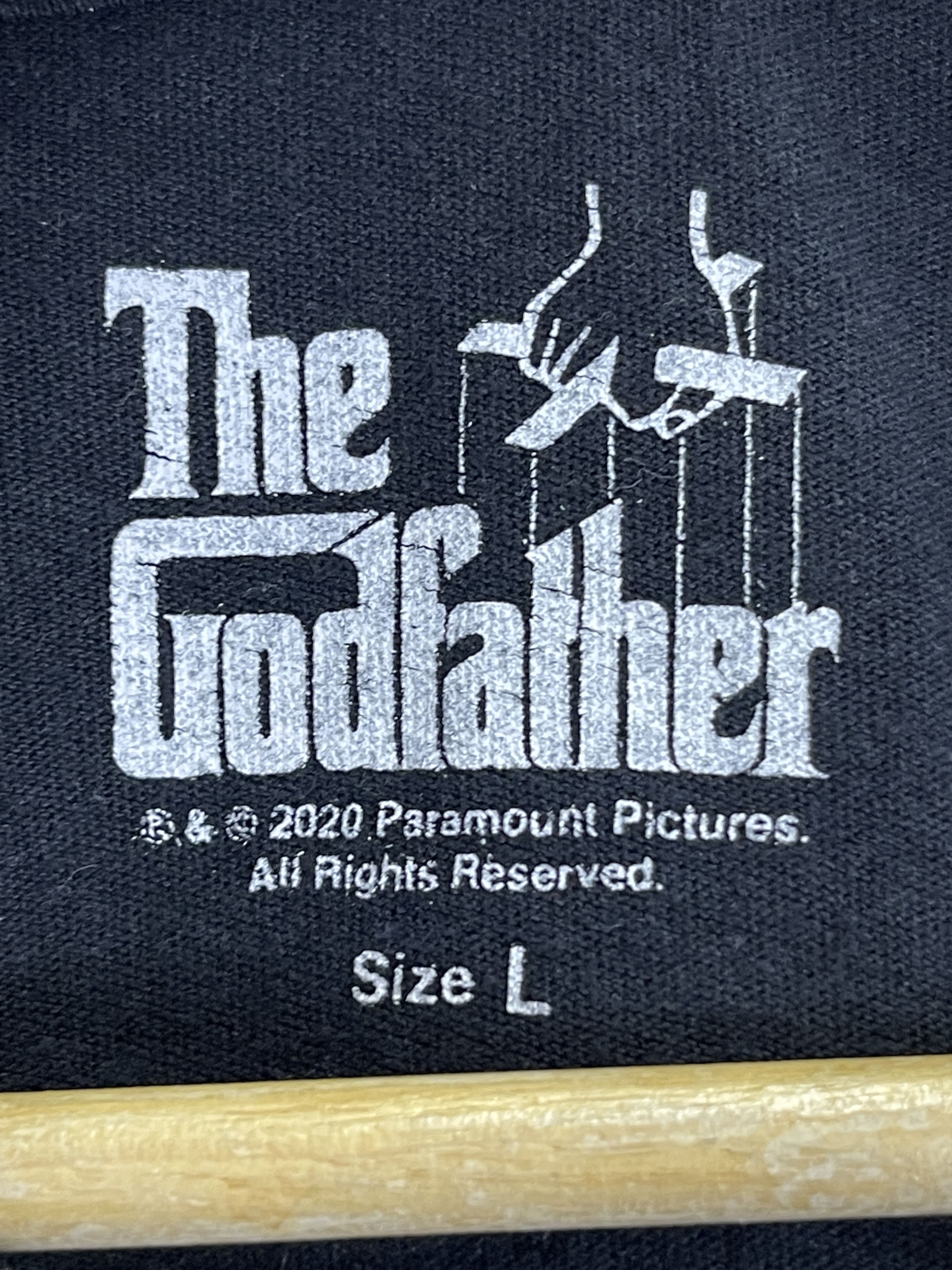 Vintage The Godfather Movie T-Shirt TA0422 Size US L / EU 52-54 / 3 - 6 Thumbnail