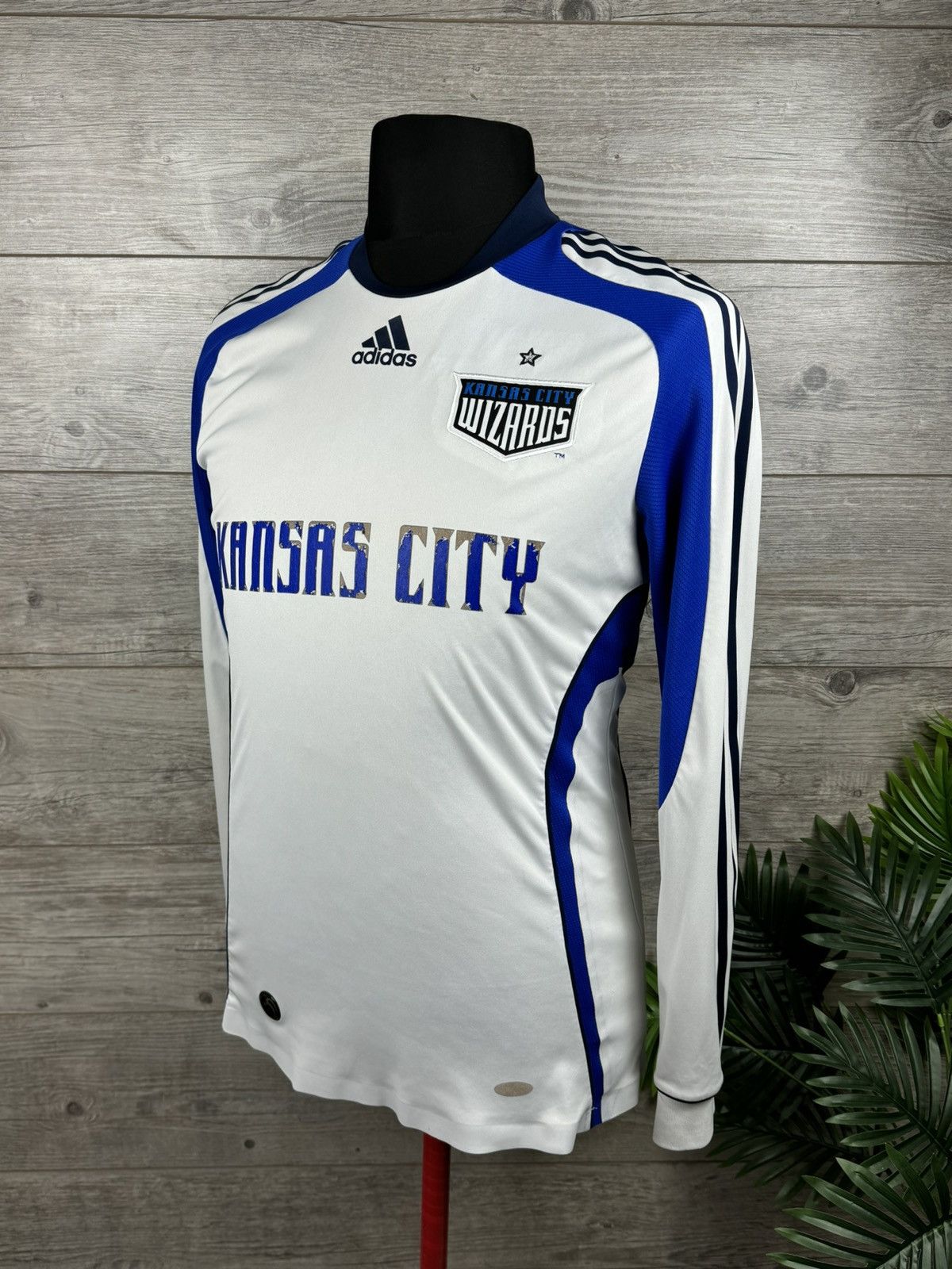 Adidas × Vintage Adidas Kansas City Wizards 2007 2008 vintage jersey size M Size US M / EU 48-50 / 2 - 2 Thumbnail
