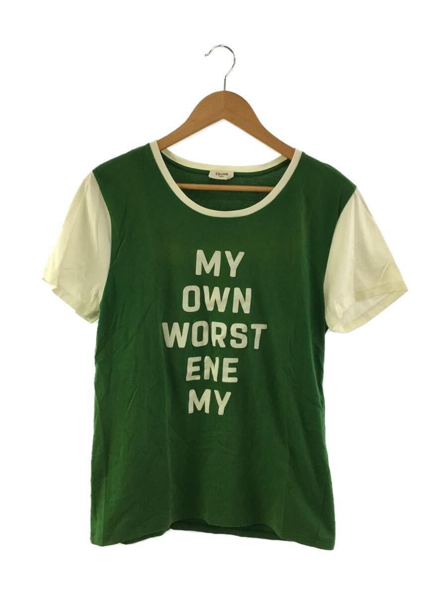 image of Celine ‘Worst Enemy’ Tee in Green, Men's (Size Large)