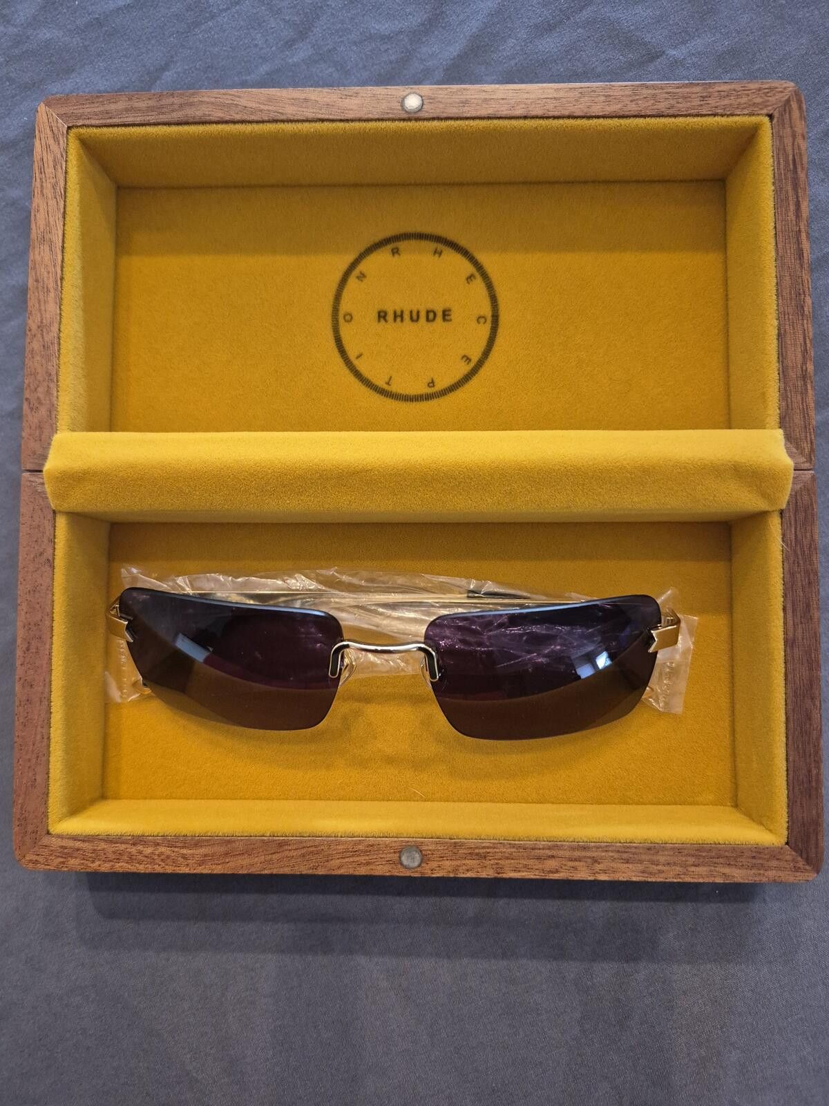 Rhude Rhude Rimless New Money Sunglasses Size ONE SIZE - 2 Thumbnail