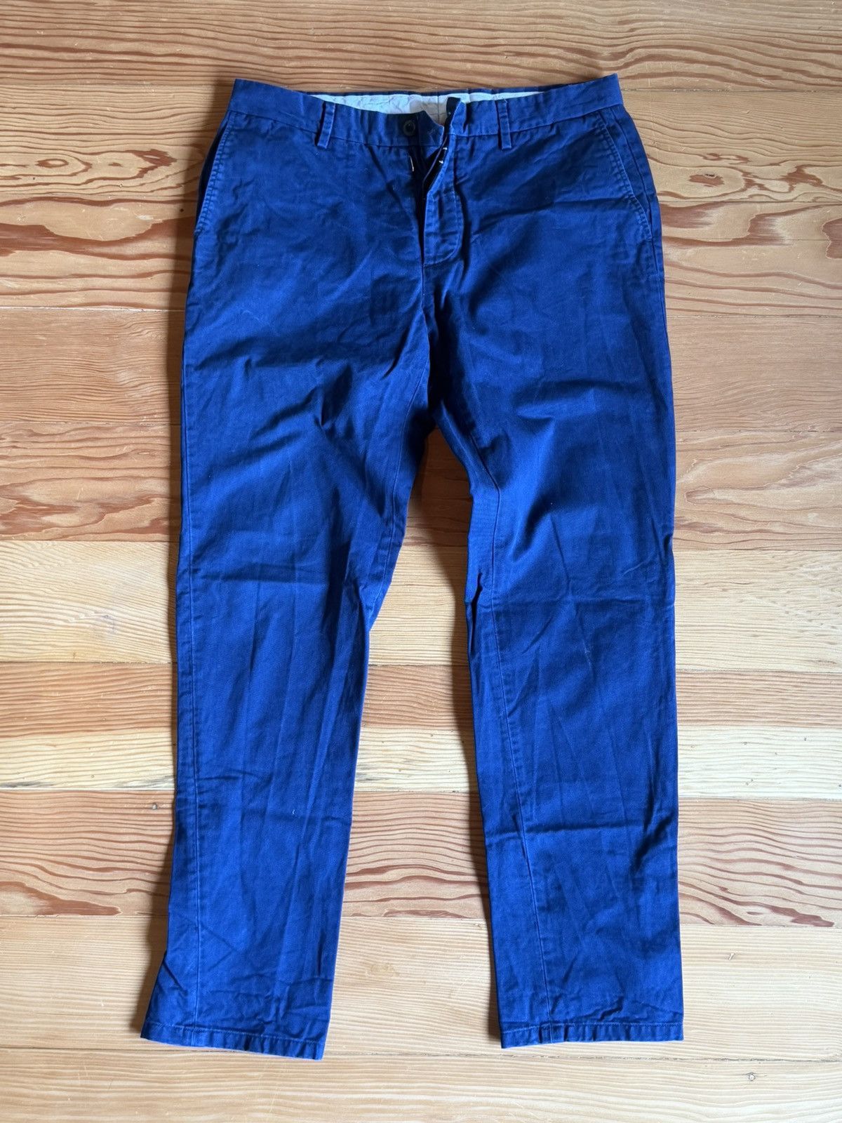 Maison Margiela Maison Margiela blue slacks Size US 32 / EU 48 - 1 Thumbnail