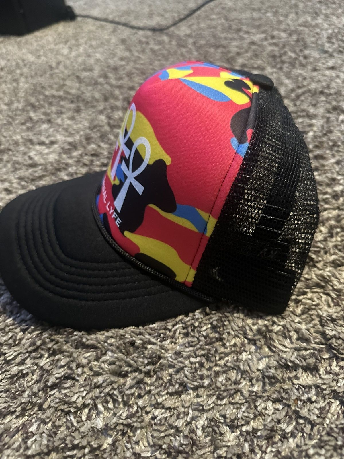 Other csa.worldwide Eternal lyfe Trucker Hat Multi Color One Size Size ONE SIZE - 2 Thumbnail