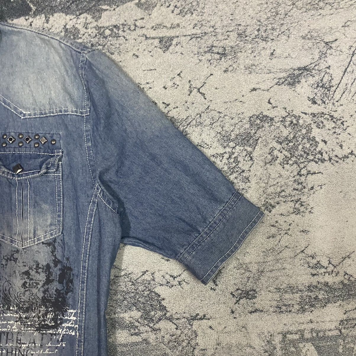 Japanese Brand × semanticdesign Vintage Sematic Design Punk Printed Button Up Size US M / EU 48-50 / 2 - 4 Thumbnail