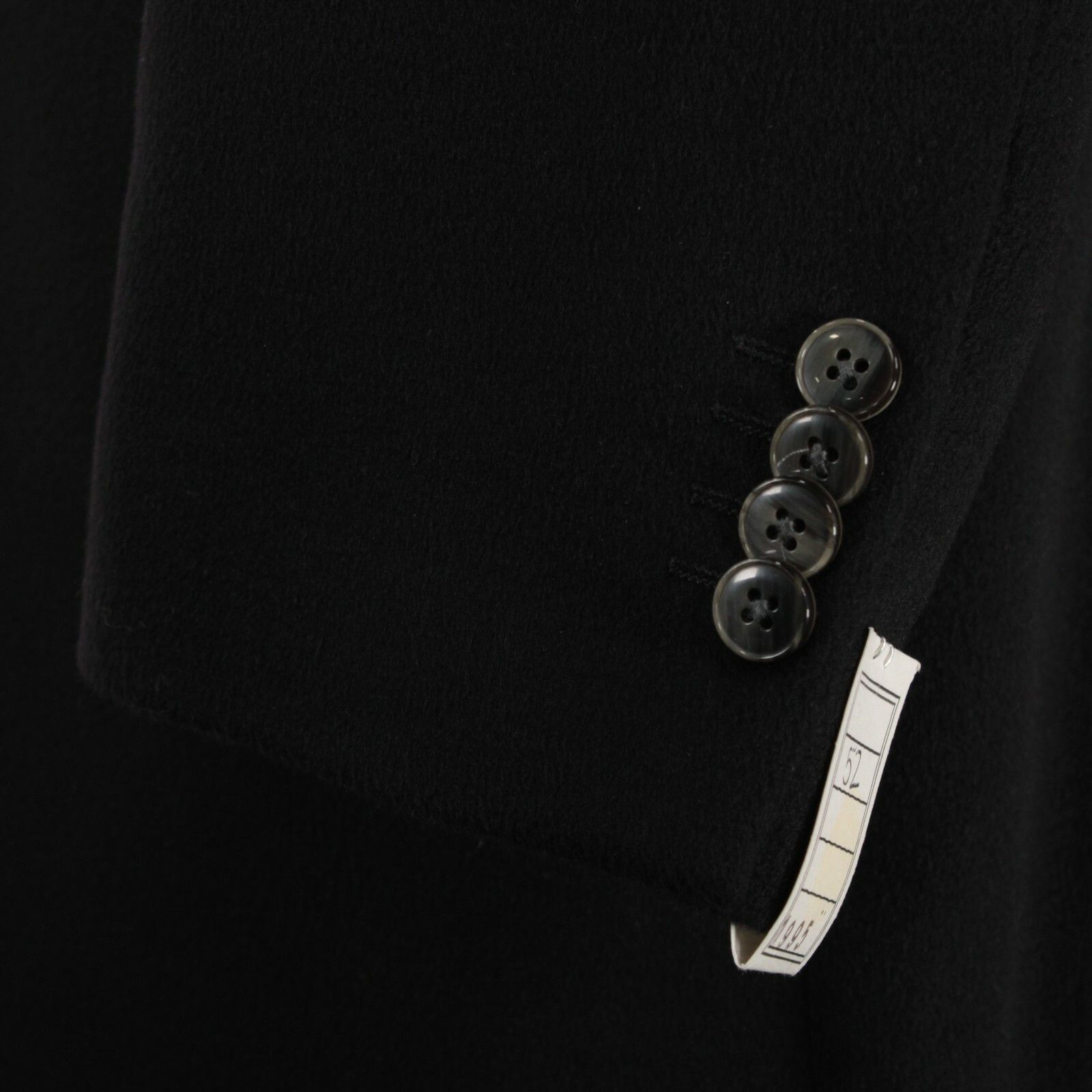 Luigi Bianchi Luigi Bianchi Mantova Coat Size L US In Black Cashmere Size US L / EU 52-54 / 3 - 2 Thumbnail