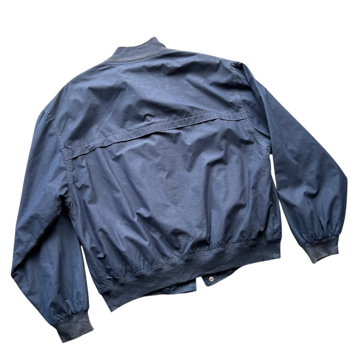 Trussardi Vintage Trussardi Rowing Gold Medal Navy Blue Bomber jacket Size US M / EU 48-50 / 2 - 8 Thumbnail