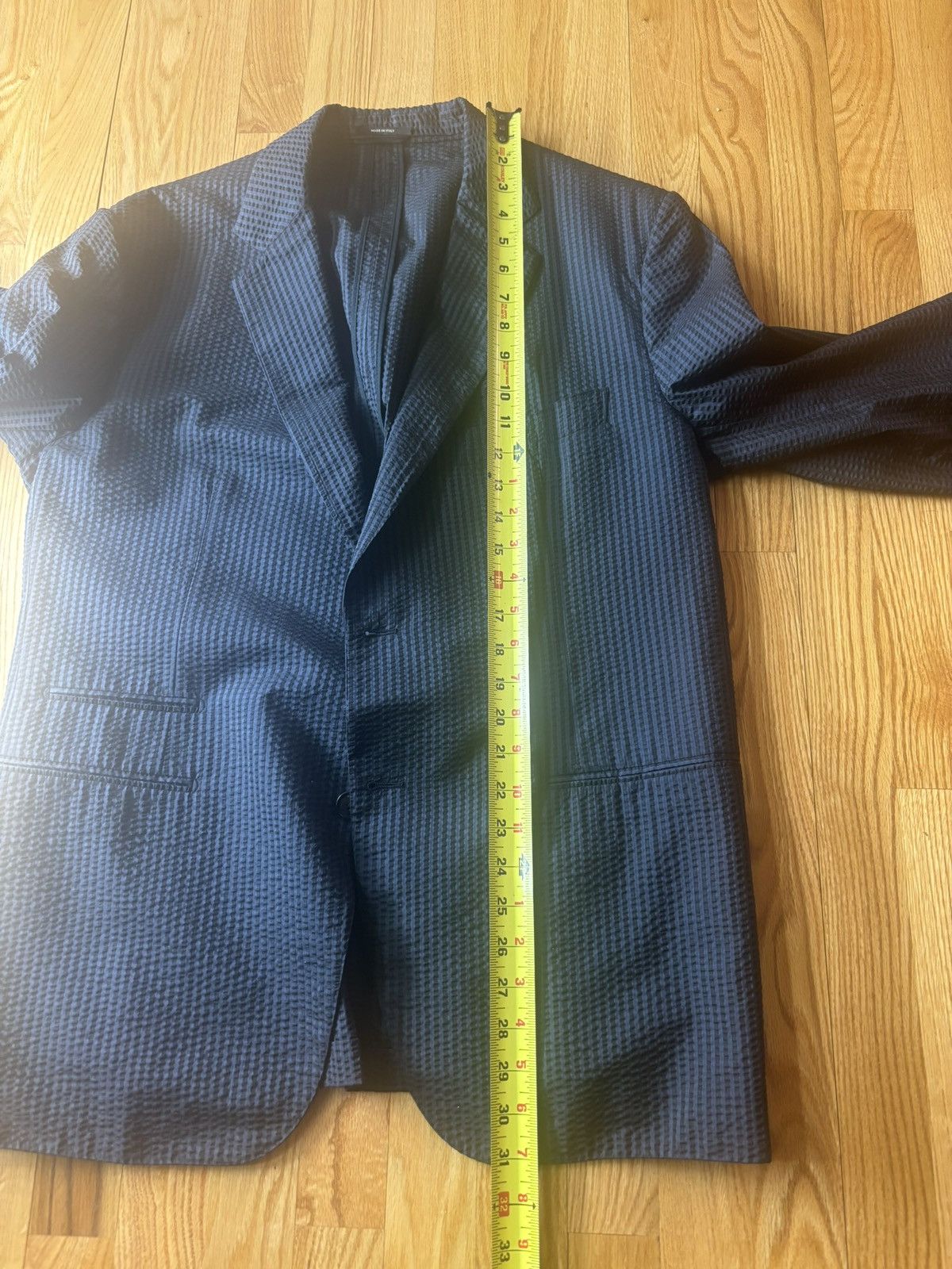 Hermes Hermes G19821 2020-2021 100% Silk Men’s Blazer Size 48R - 9 Thumbnail