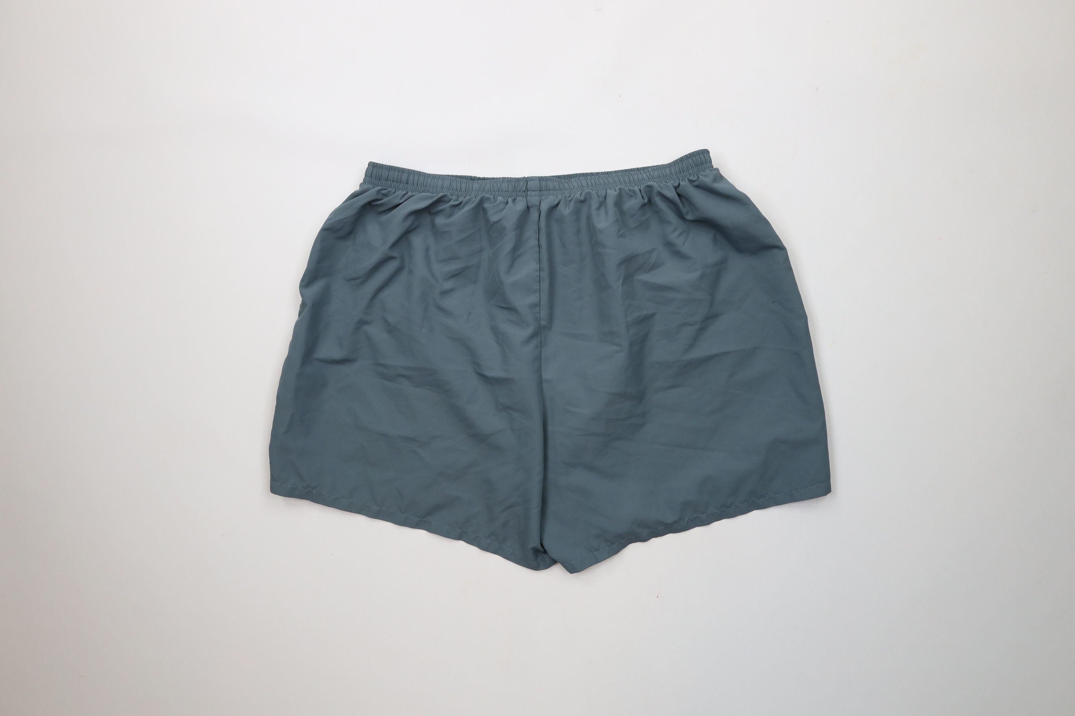 Vintage Vintage 90s Streetwear Running Jogging Short Shorts Gray Size US 36 / EU 52 - 9 Thumbnail