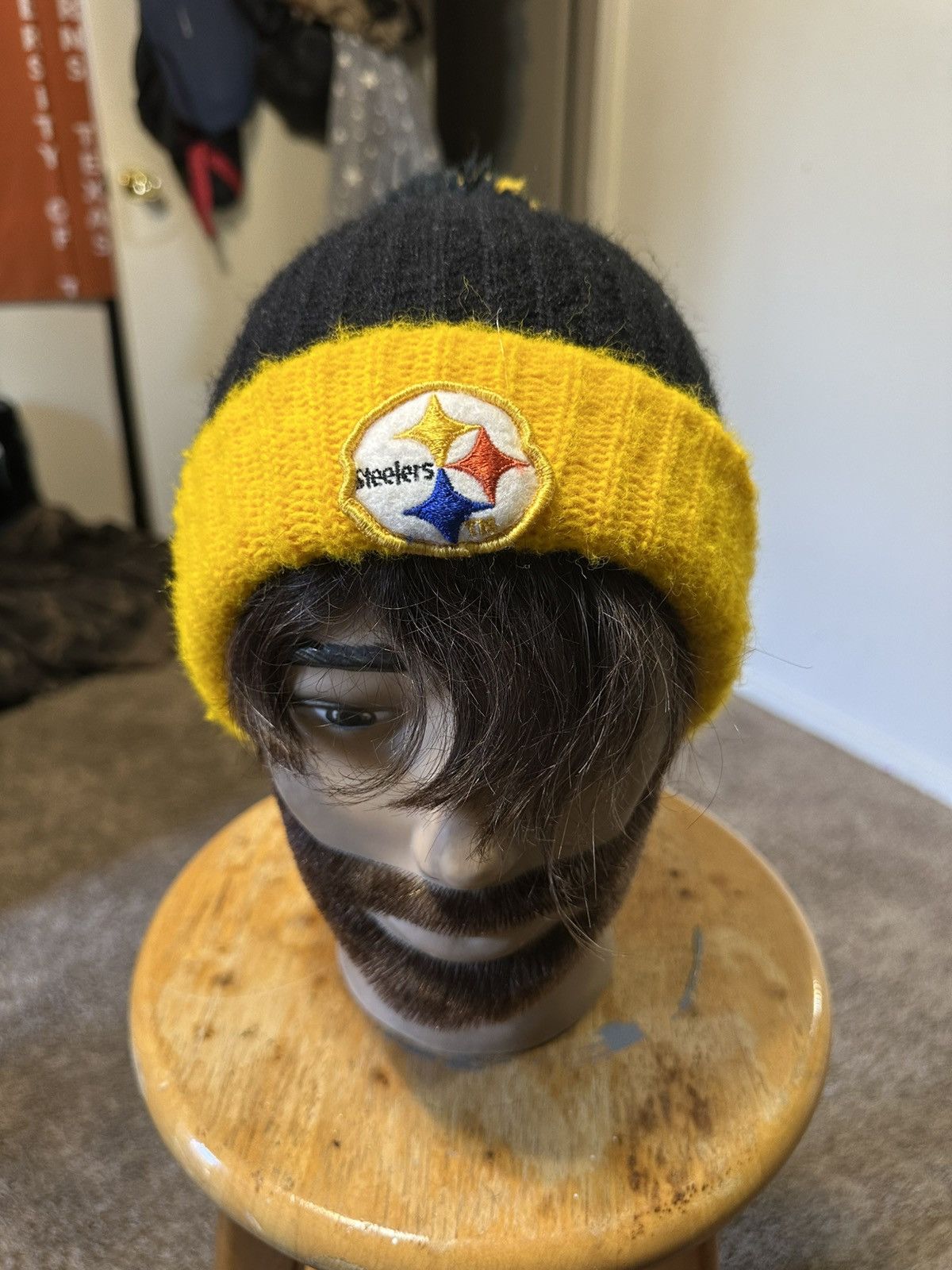 NFL Vintage NFL Pittsburgh Steelers beanie hat 00s Size ONE SIZE - 1 Thumbnail