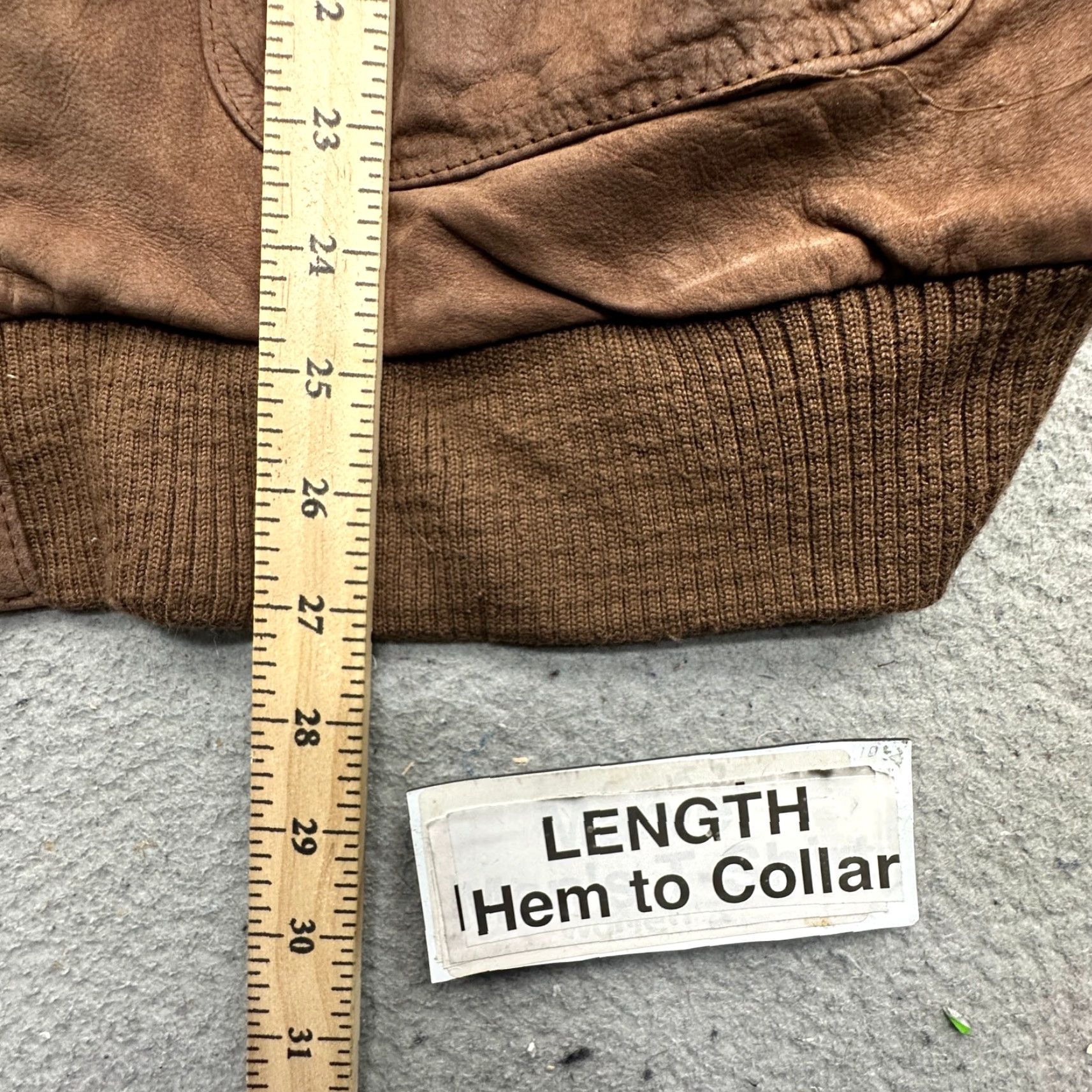 G-III VINTAGE G-III Leather Aviator Bomber Flight Jacket Men Large L Map Brown Size US L / EU 52-54 / 3 - 4 Thumbnail