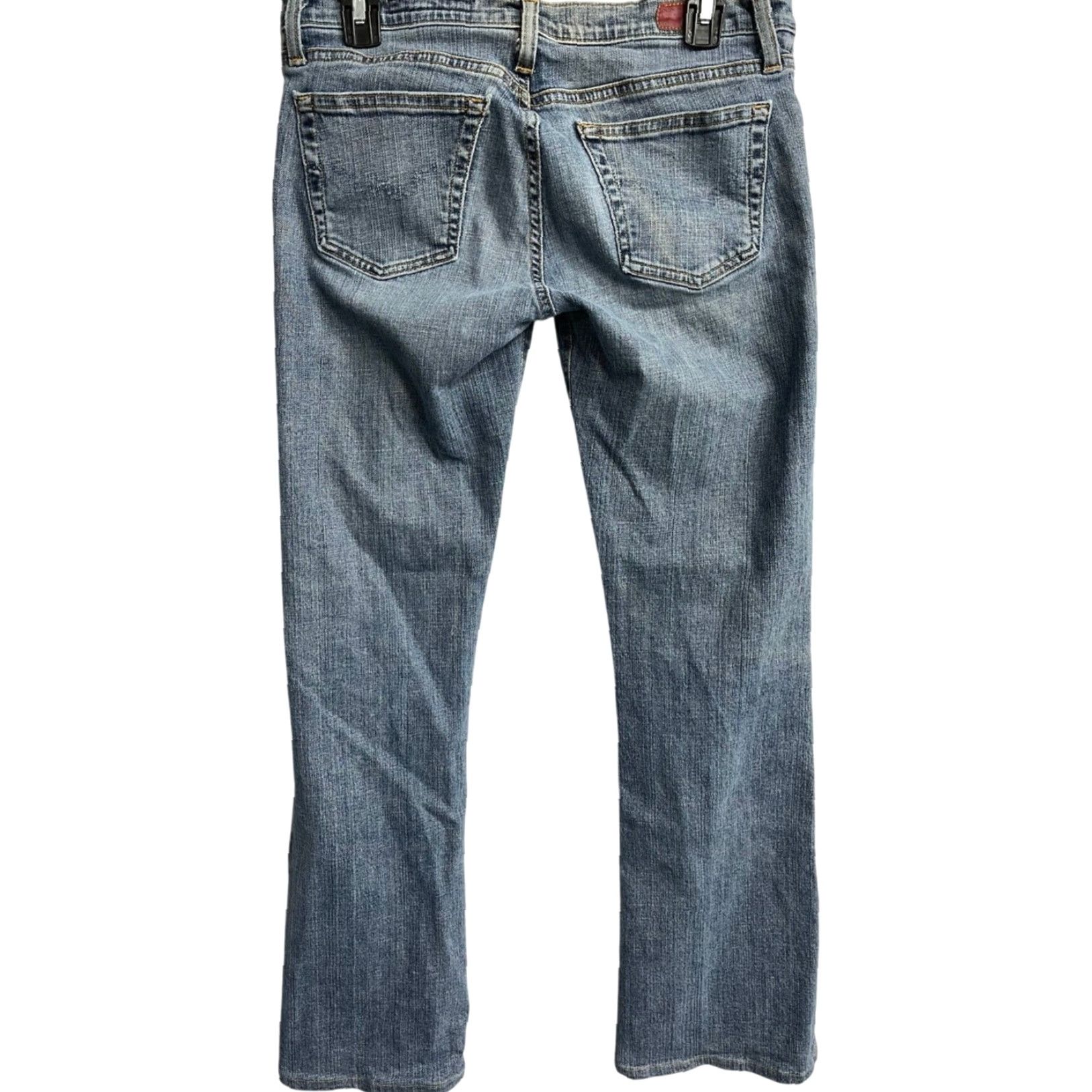 Vintage VINTAGE AG Adriano Goldschmied Jeans Women 29 Blue Denim Bootcut Flare Angel Made in USA Size 30" / US 8 / IT 44 - 2 Thumbnail