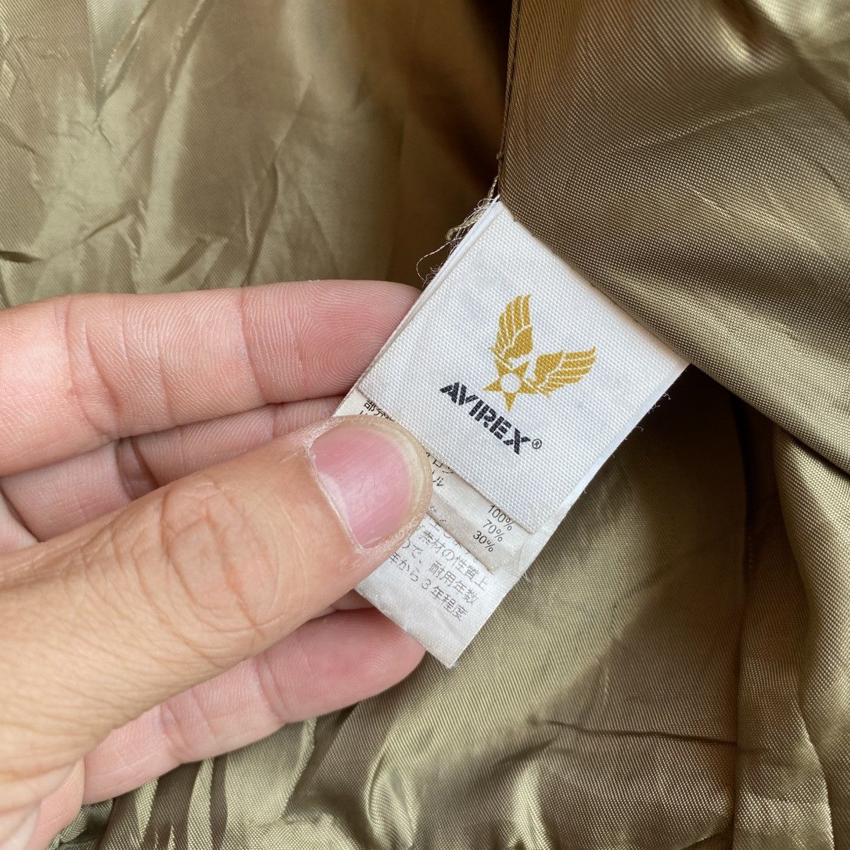 Avirex Avirex Aviator Panelled Bomber Jacket Size US M / EU 48-50 / 2 - 7 Thumbnail