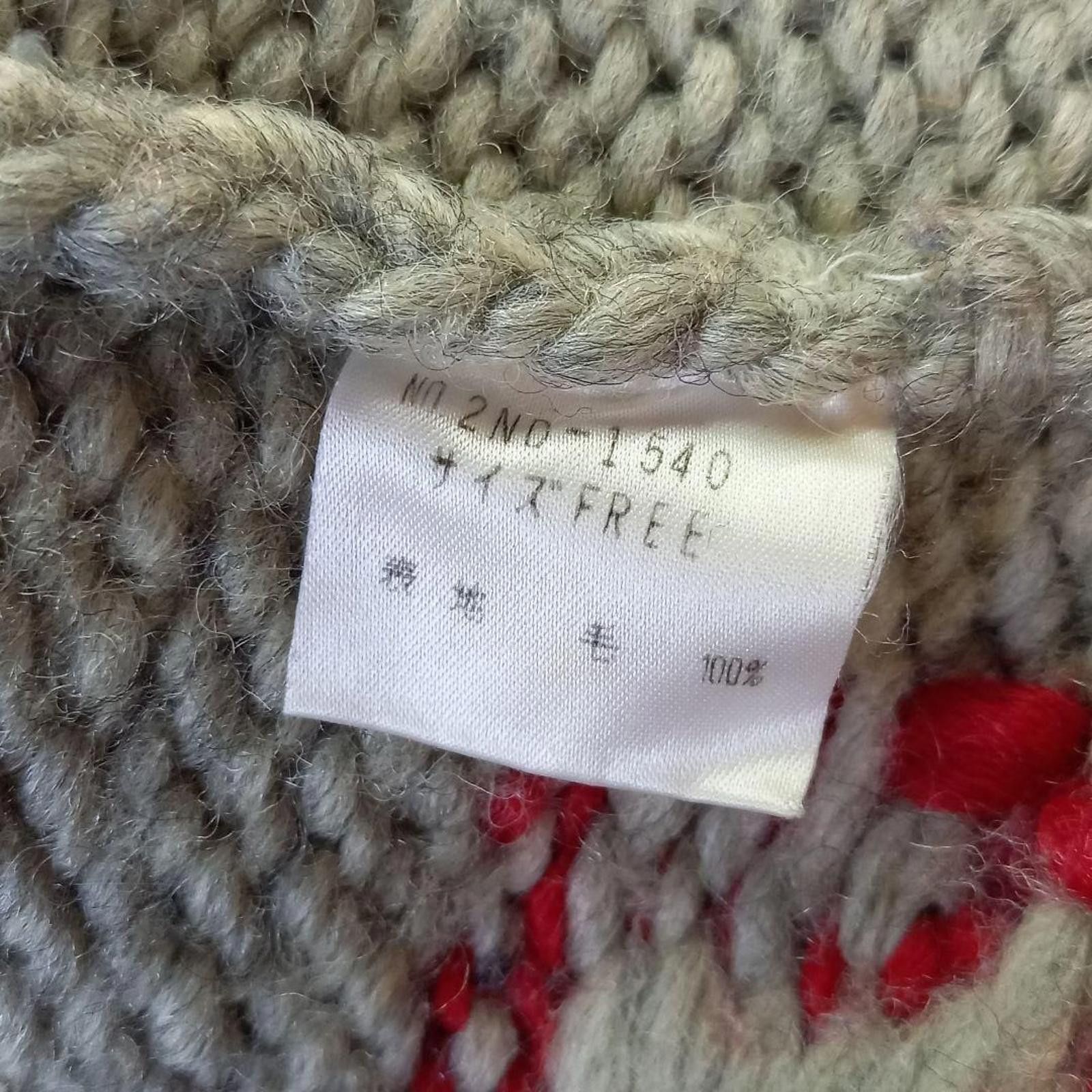 Hysteric Glamour Hysteric Glamour - Knitted Wool Cable Cardigan with Embroide Size US M / EU 48-50 / 2 - 9 Thumbnail