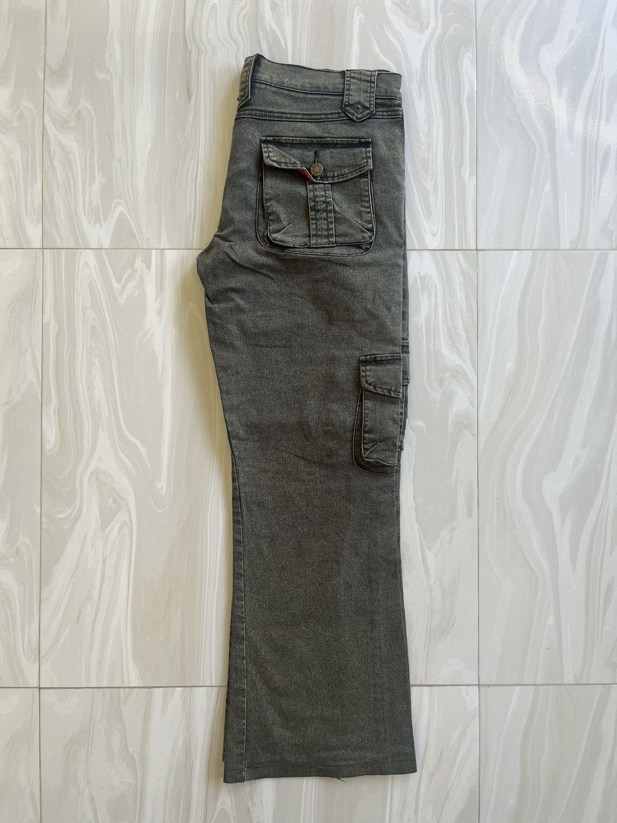 Hysteric Glamour × Japanese Brand Y2k S.X.Y. Flared denim Size US 34 / EU 50 - 9 Thumbnail