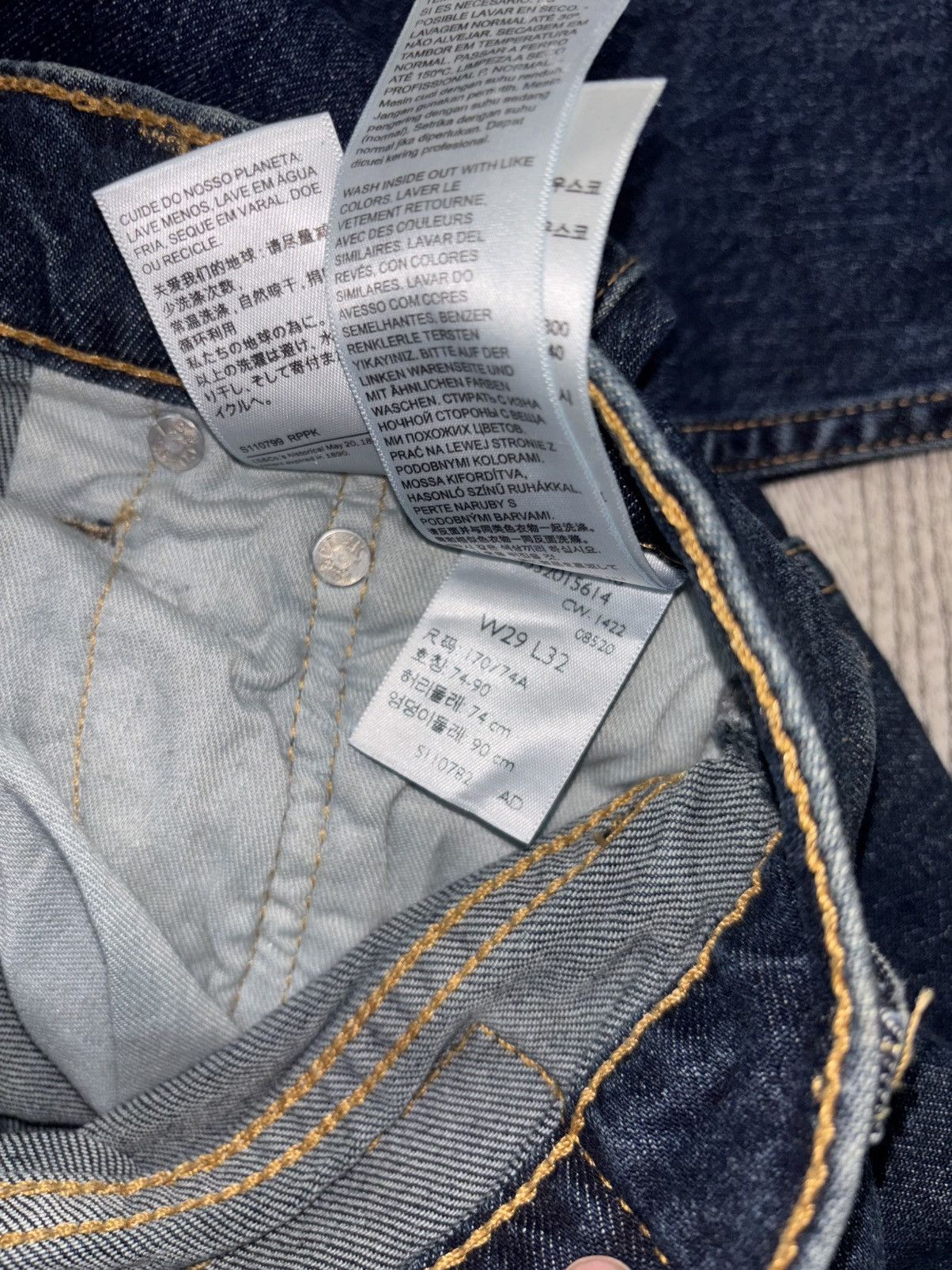 Levi's Levi’s 510 Denim Jeans Size US 29 - 8 Thumbnail