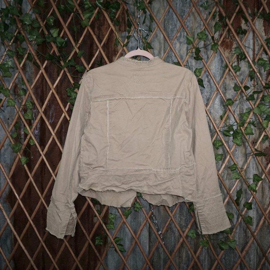 Old Navy Large - Vintage Y2K Old navy raw hem 2000s era femme jacket Size L / US 10 / IT 46 - 3 Thumbnail